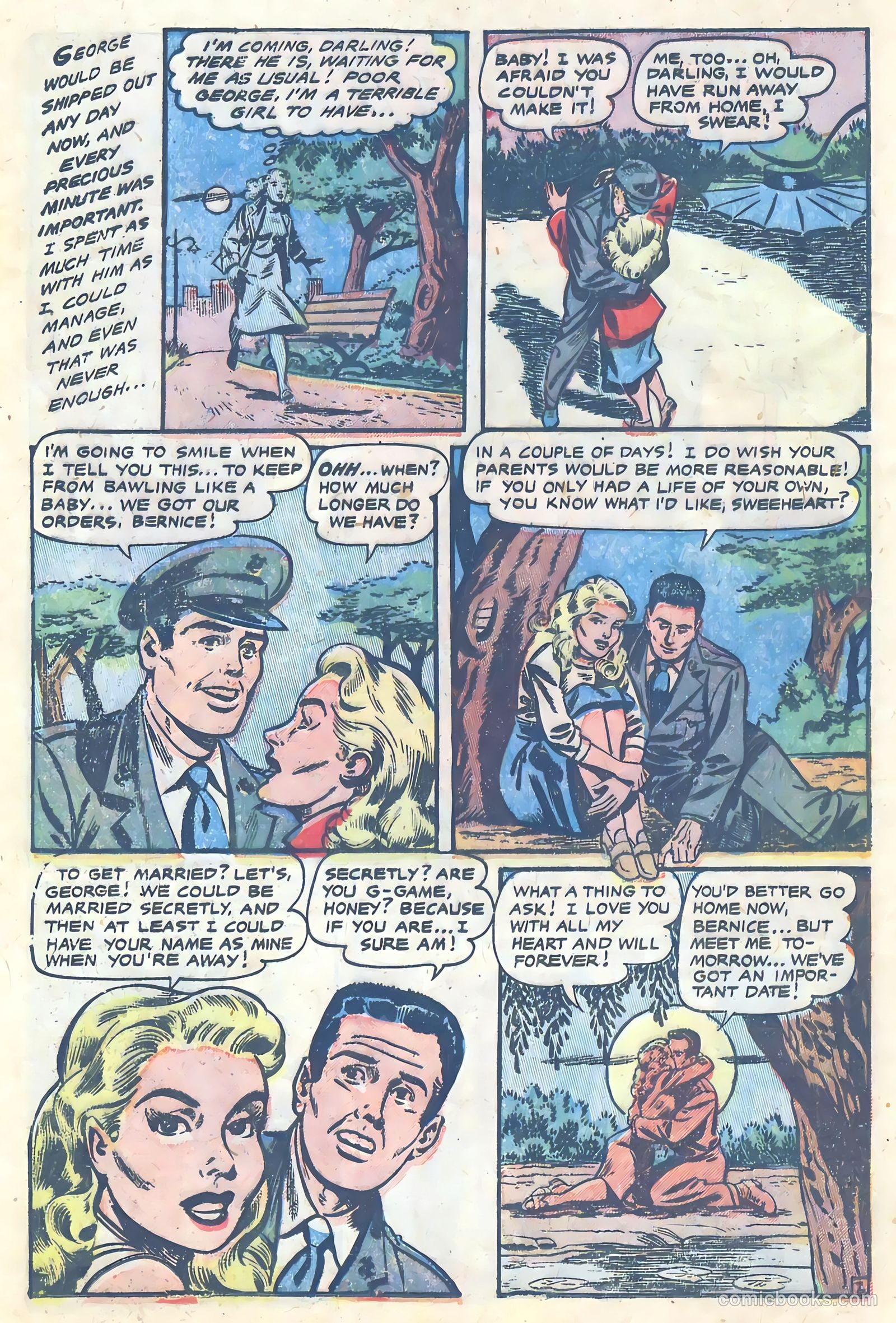 G.I. War Brides #1 (1954) — page 12 of 36