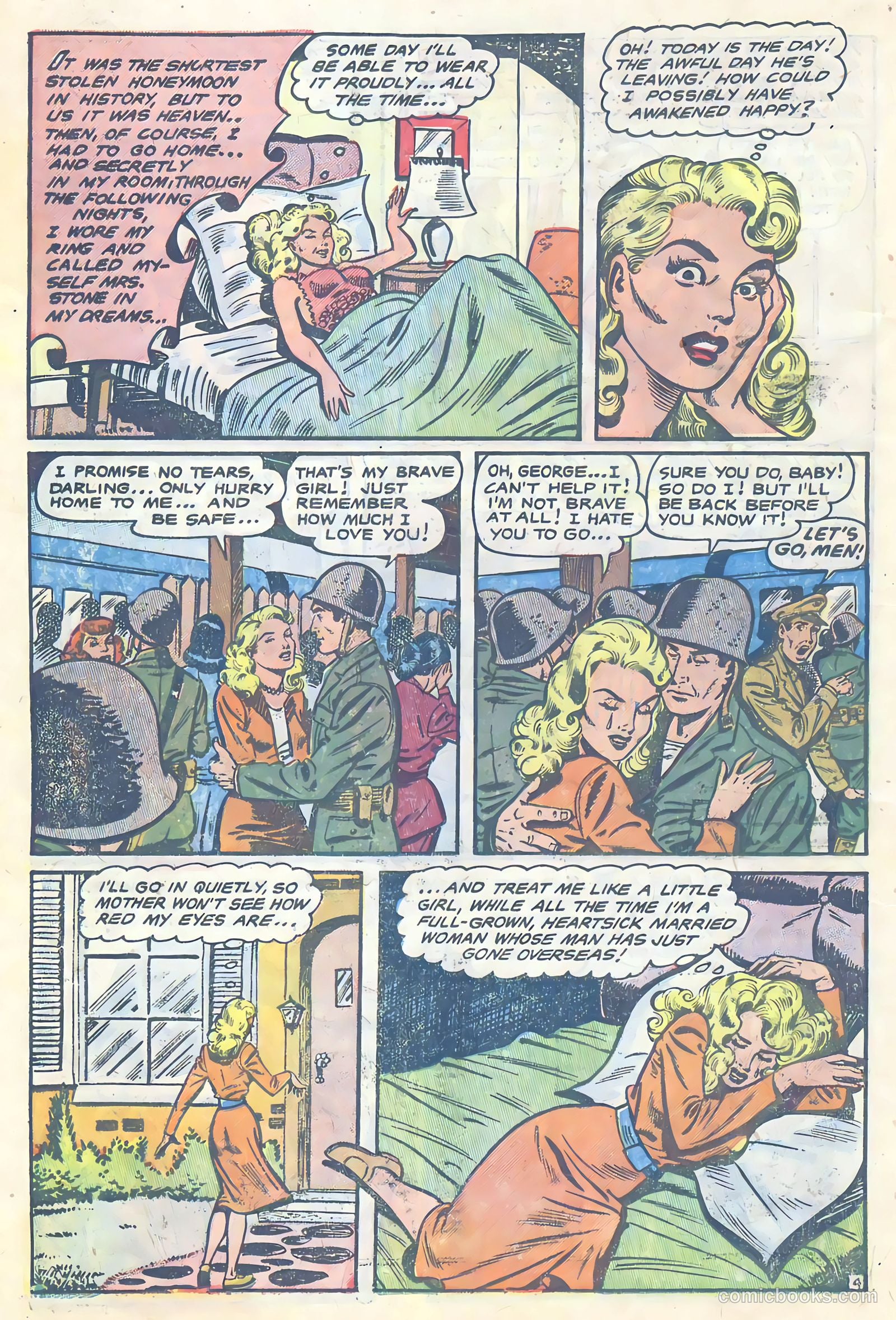 G.I. War Brides #1 (1954) — page 14 of 36