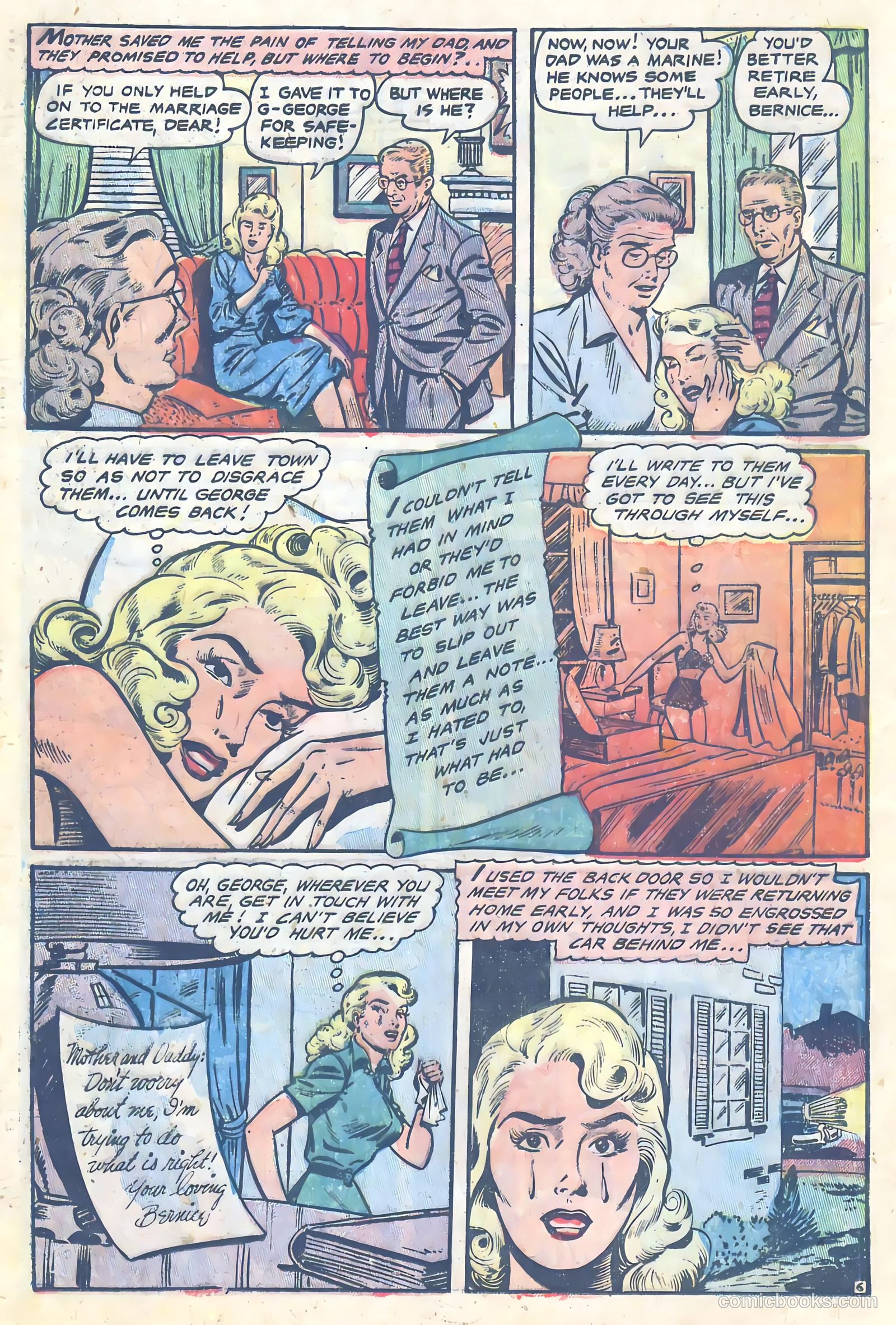 G.I. War Brides #1 (1954) — page 16 of 36