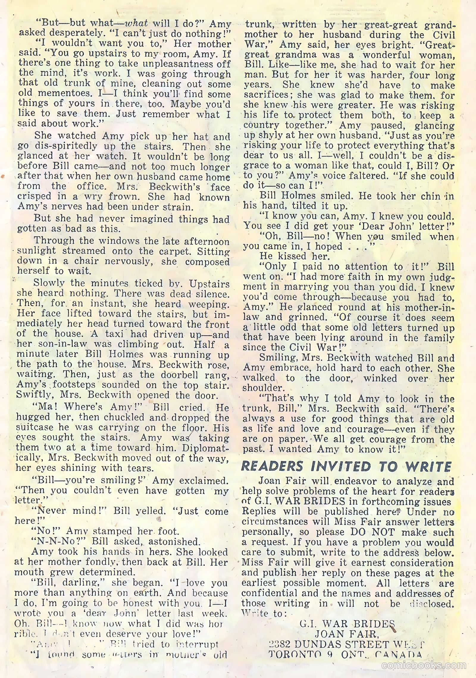 G.I. War Brides #1 (1954) — page 19 of 36