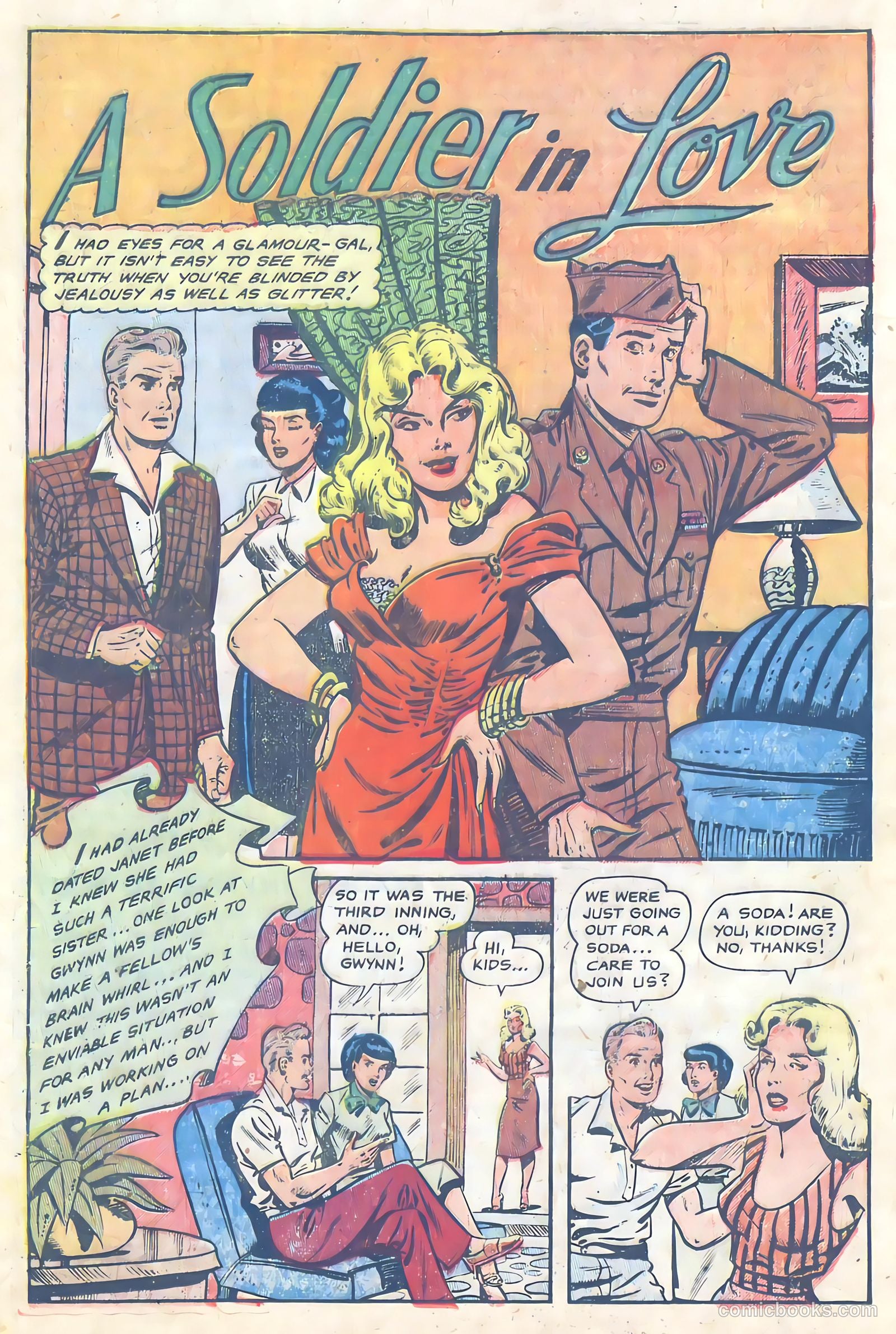 G.I. War Brides #1 (1954) — page 20 of 36