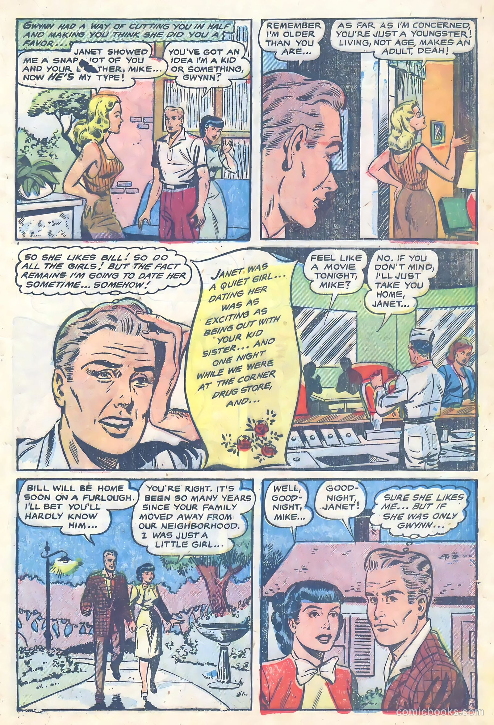 G.I. War Brides #1 (1954) — page 21 of 36