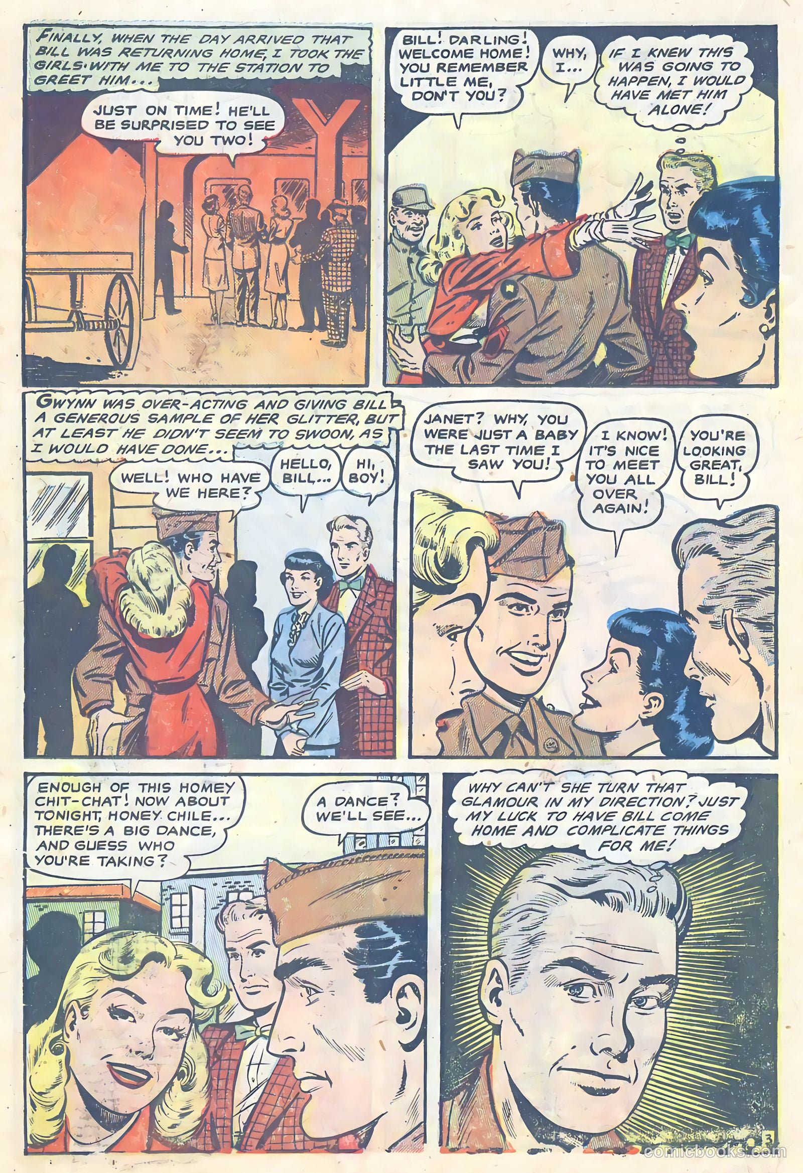 G.I. War Brides #1 (1954) — page 22 of 36