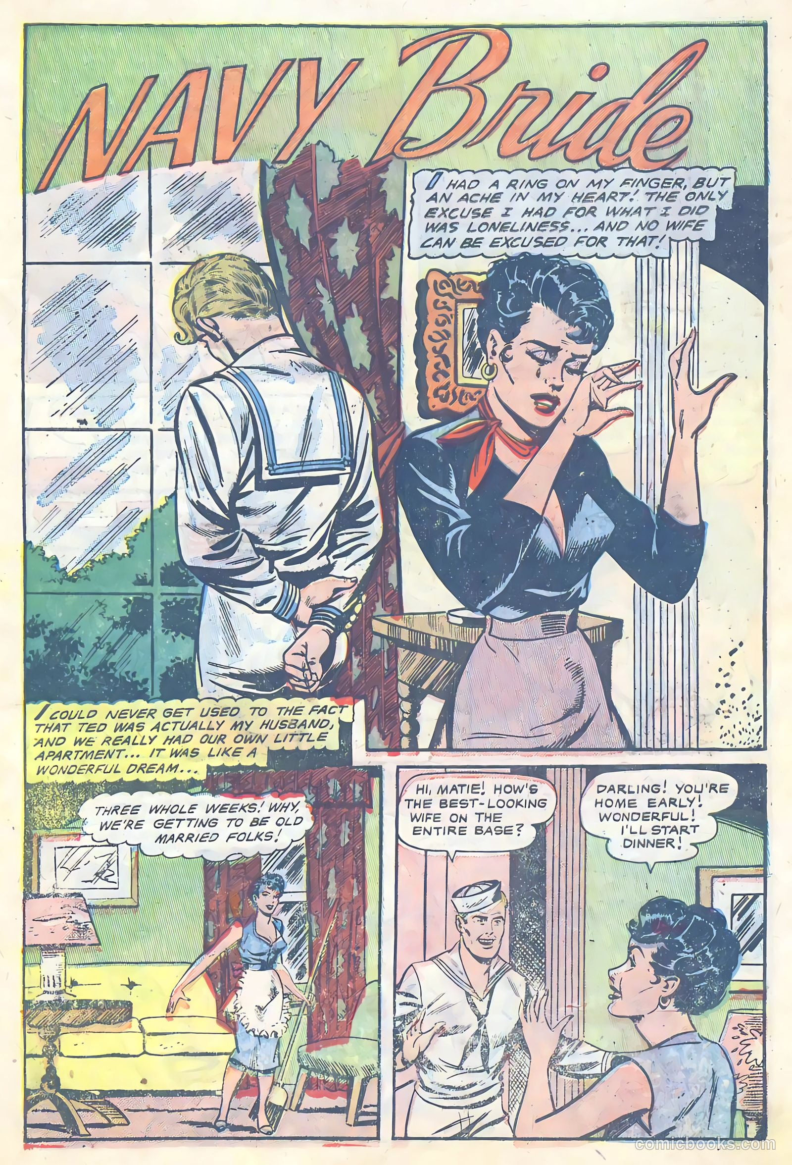 G.I. War Brides #1 (1954) — page 27 of 36