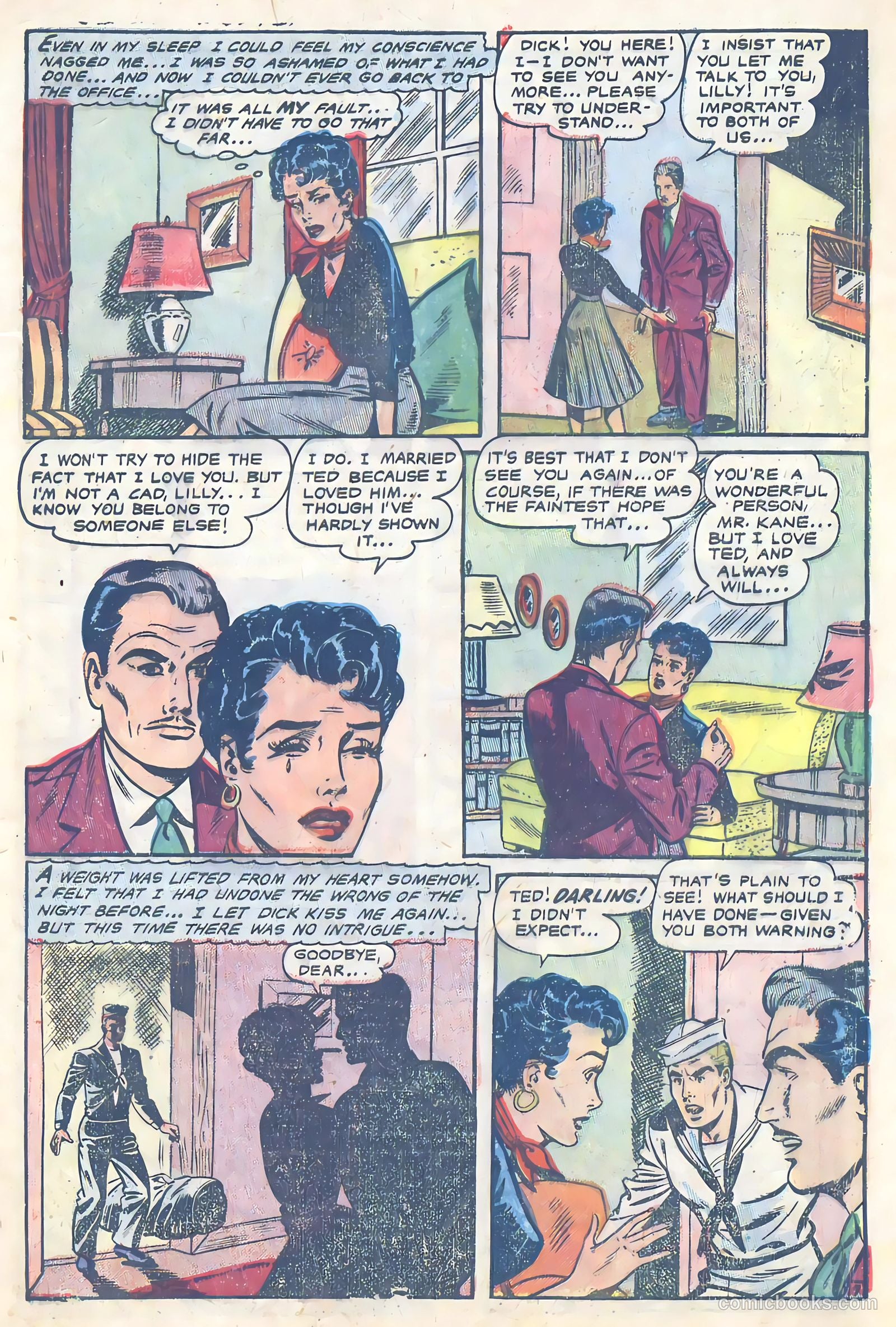 G.I. War Brides #1 (1954) — page 33 of 36