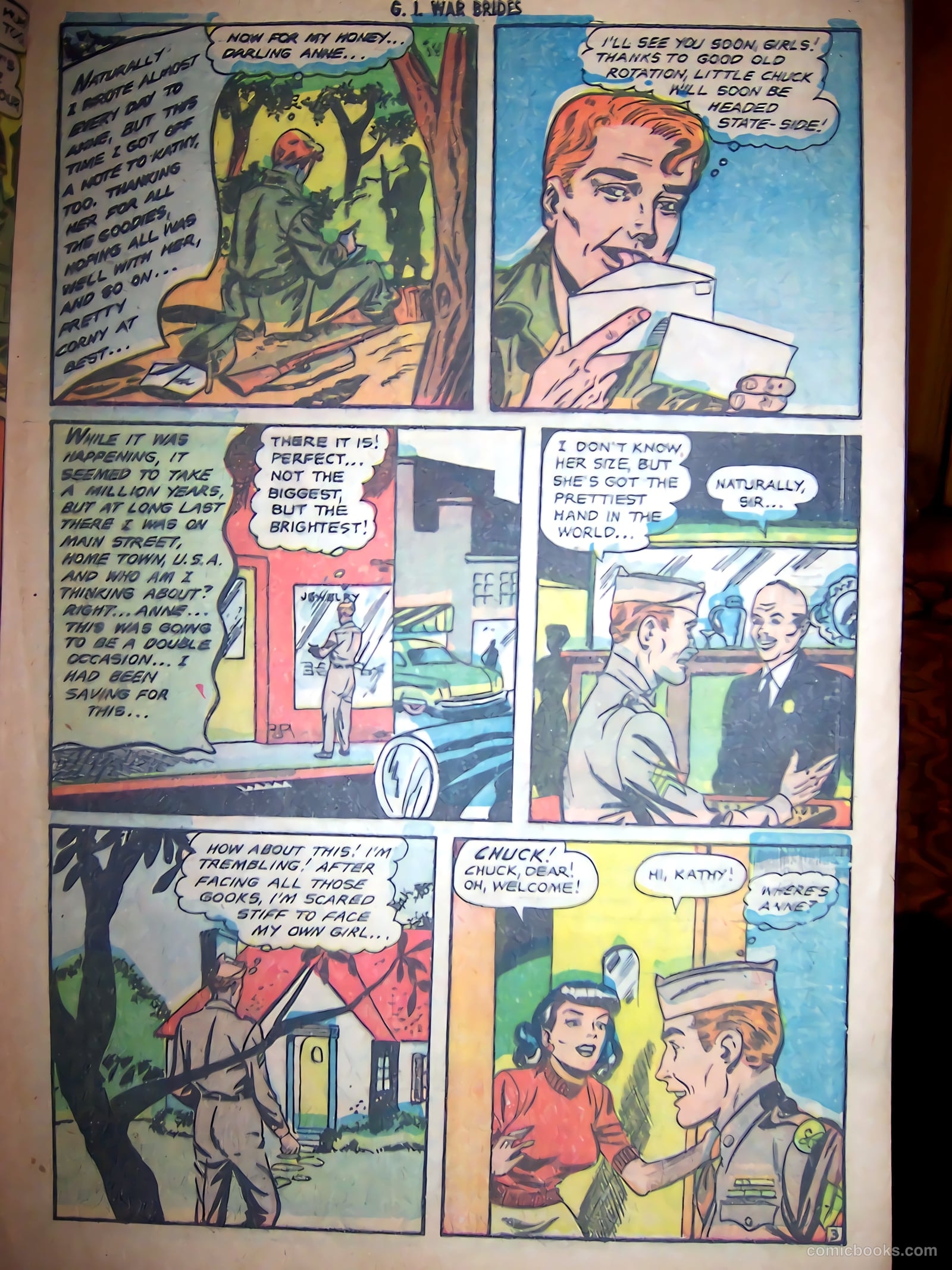 G.I. War Brides #2 (1954) — page 5 of 37
