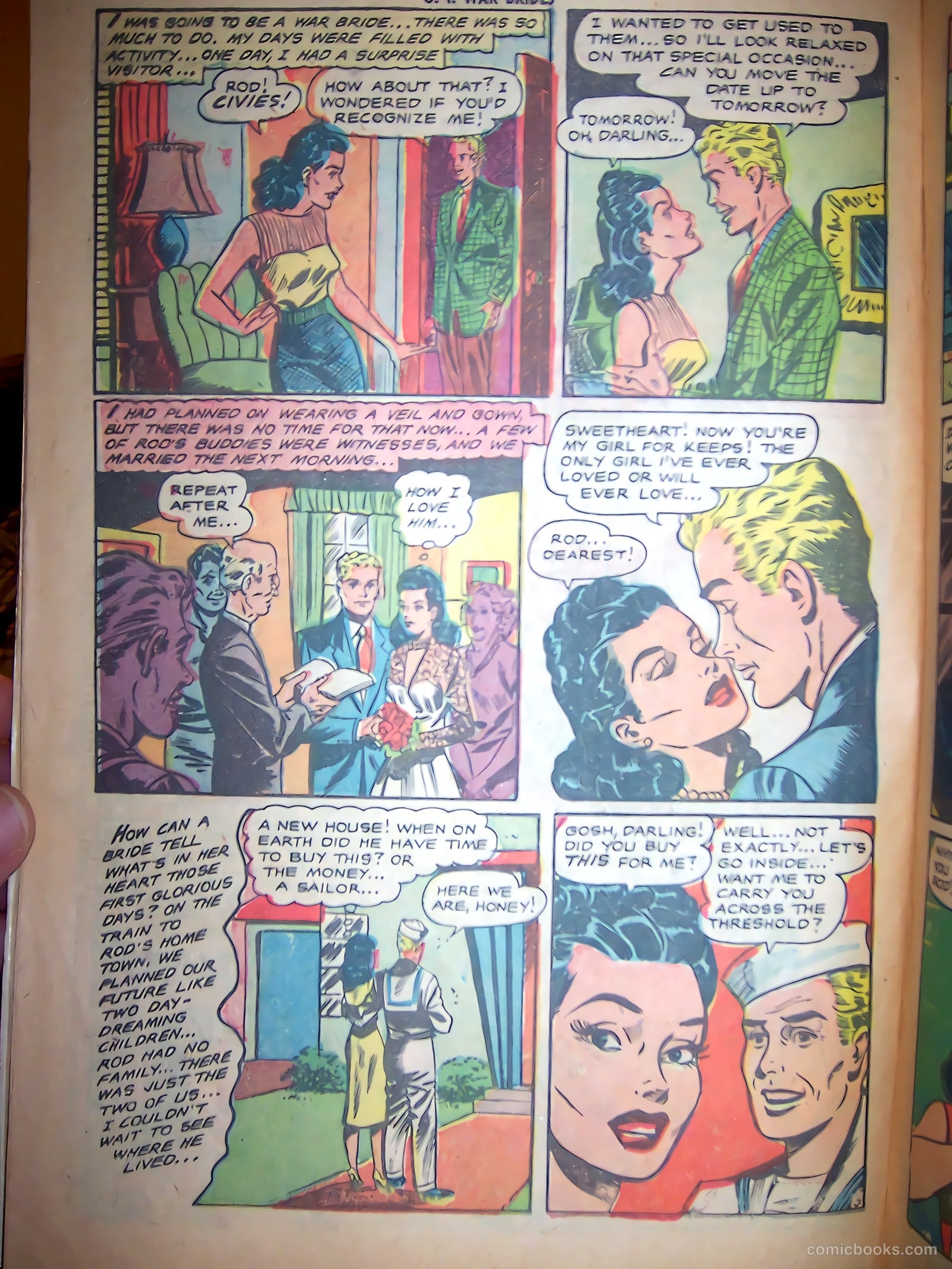 G.I. War Brides #2 (1954) — page 22 of 37