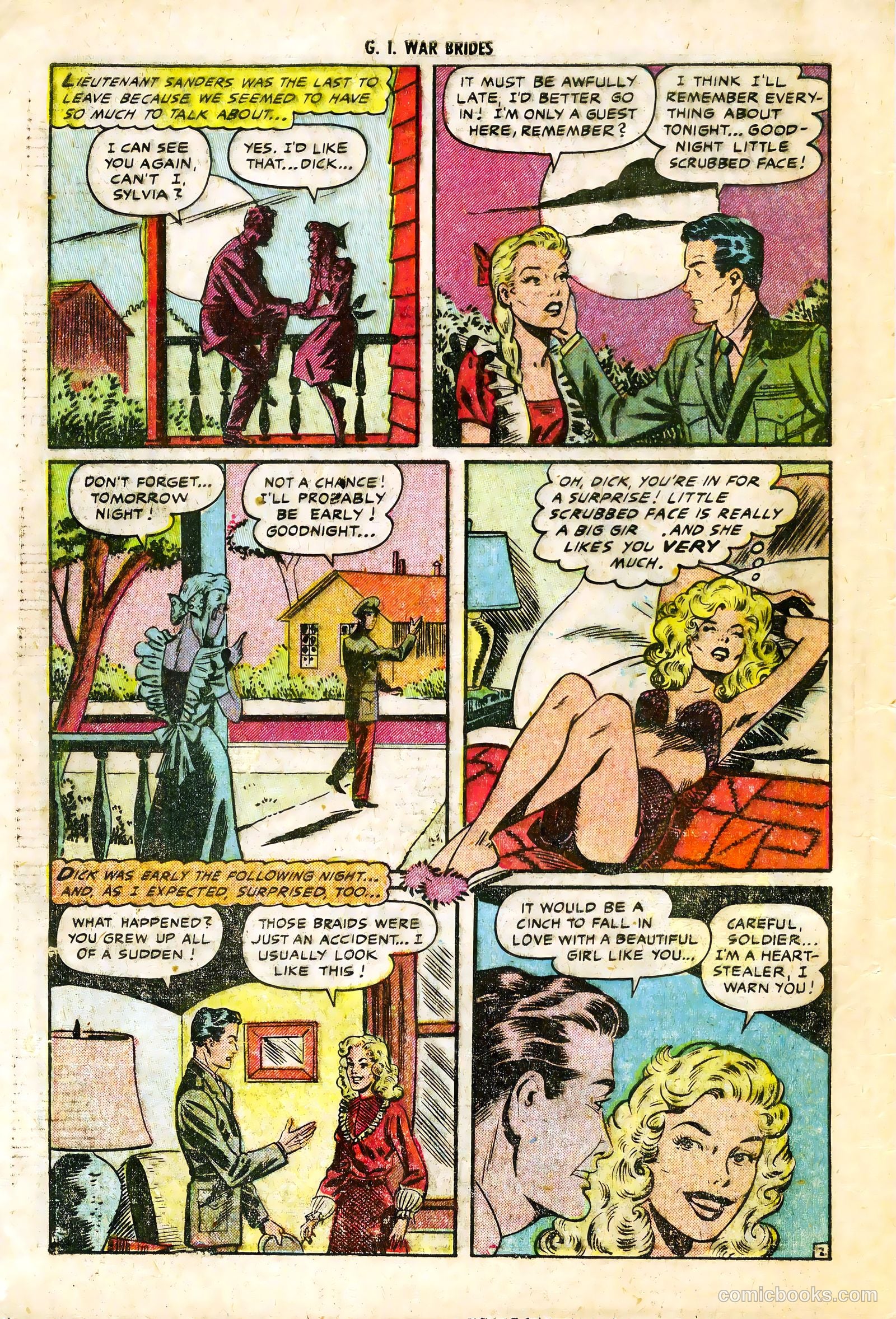 G.I. War Brides #3 (1954) — page 4 of 36