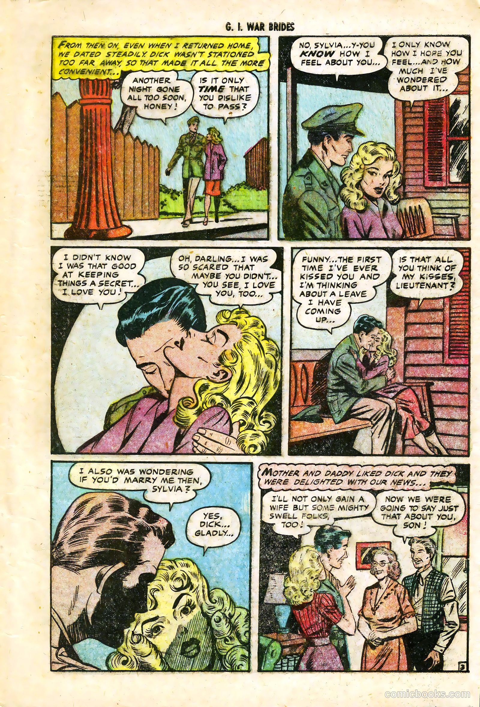 G.I. War Brides #3 (1954) — page 5 of 36