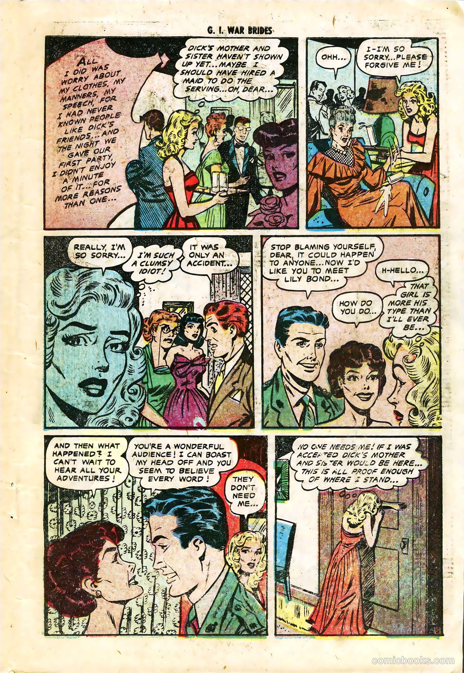 G.I. War Brides #3 (1954) — page 7 of 36