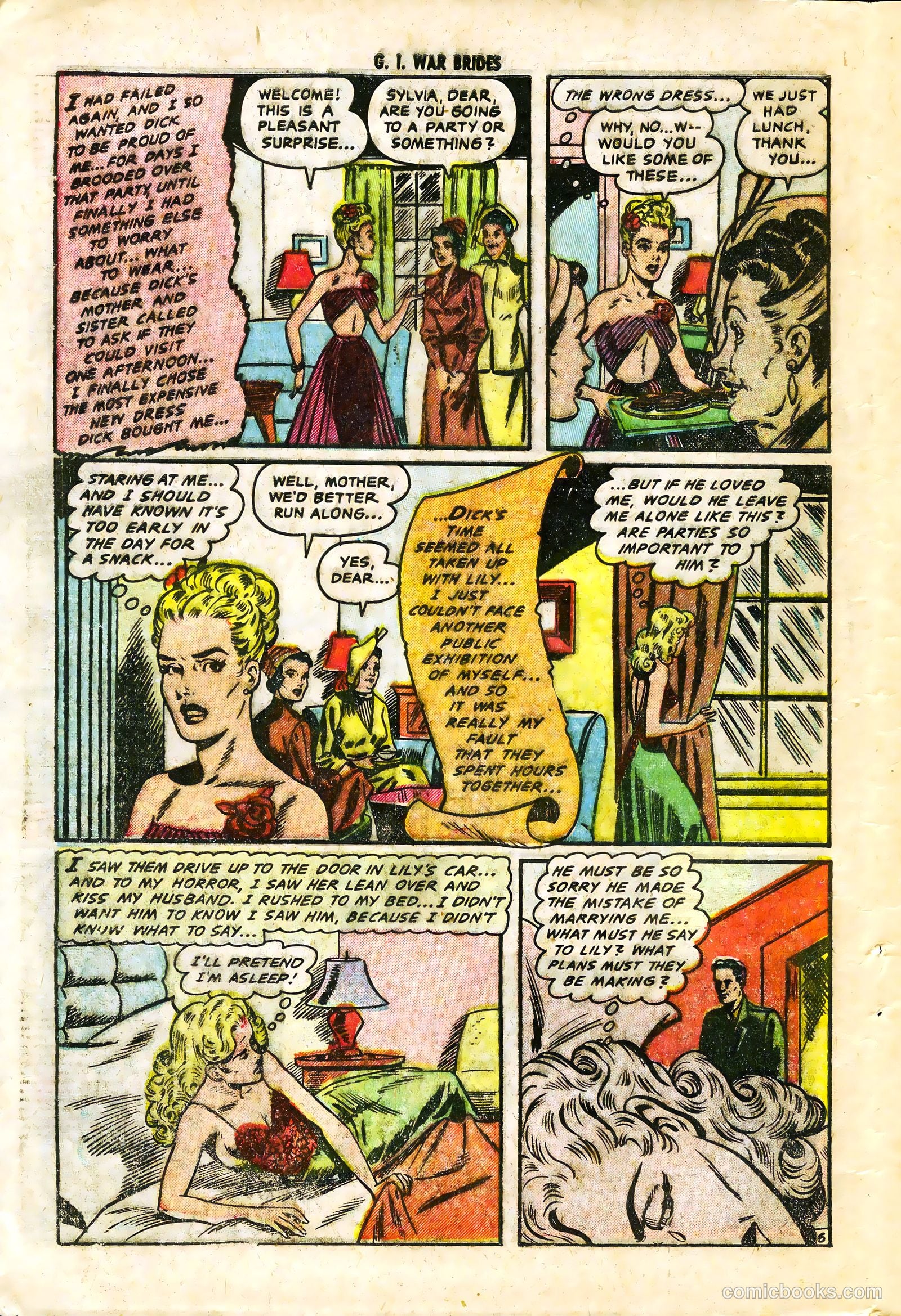 G.I. War Brides #3 (1954) — page 8 of 36