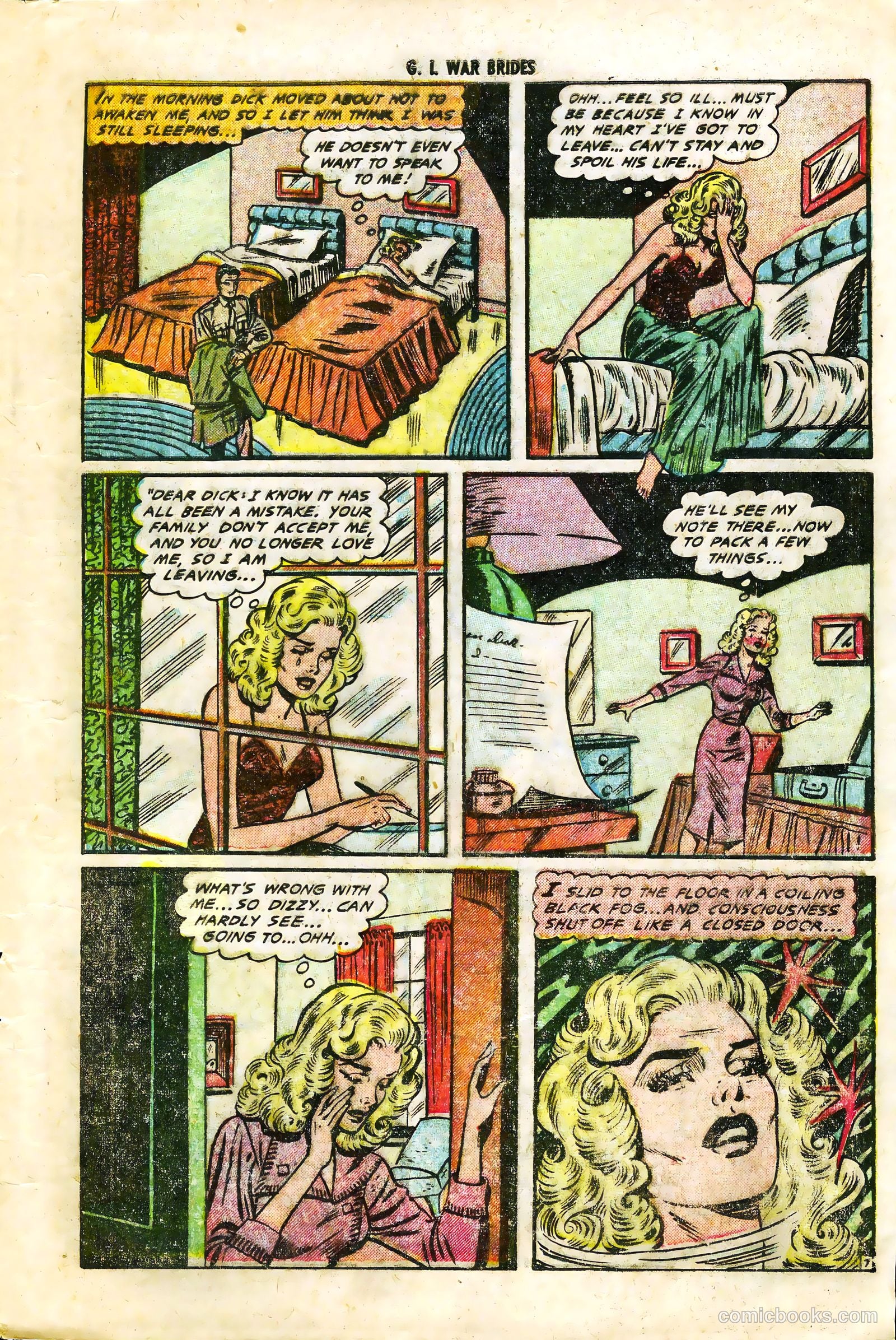 G.I. War Brides #3 (1954) — page 9 of 36