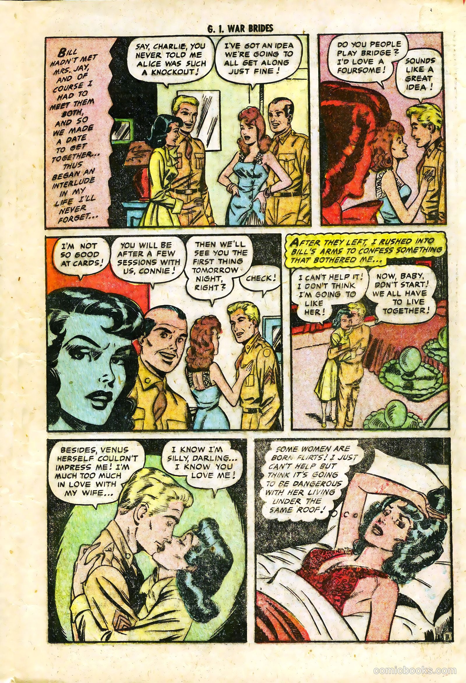 G.I. War Brides #3 (1954) — page 13 of 36