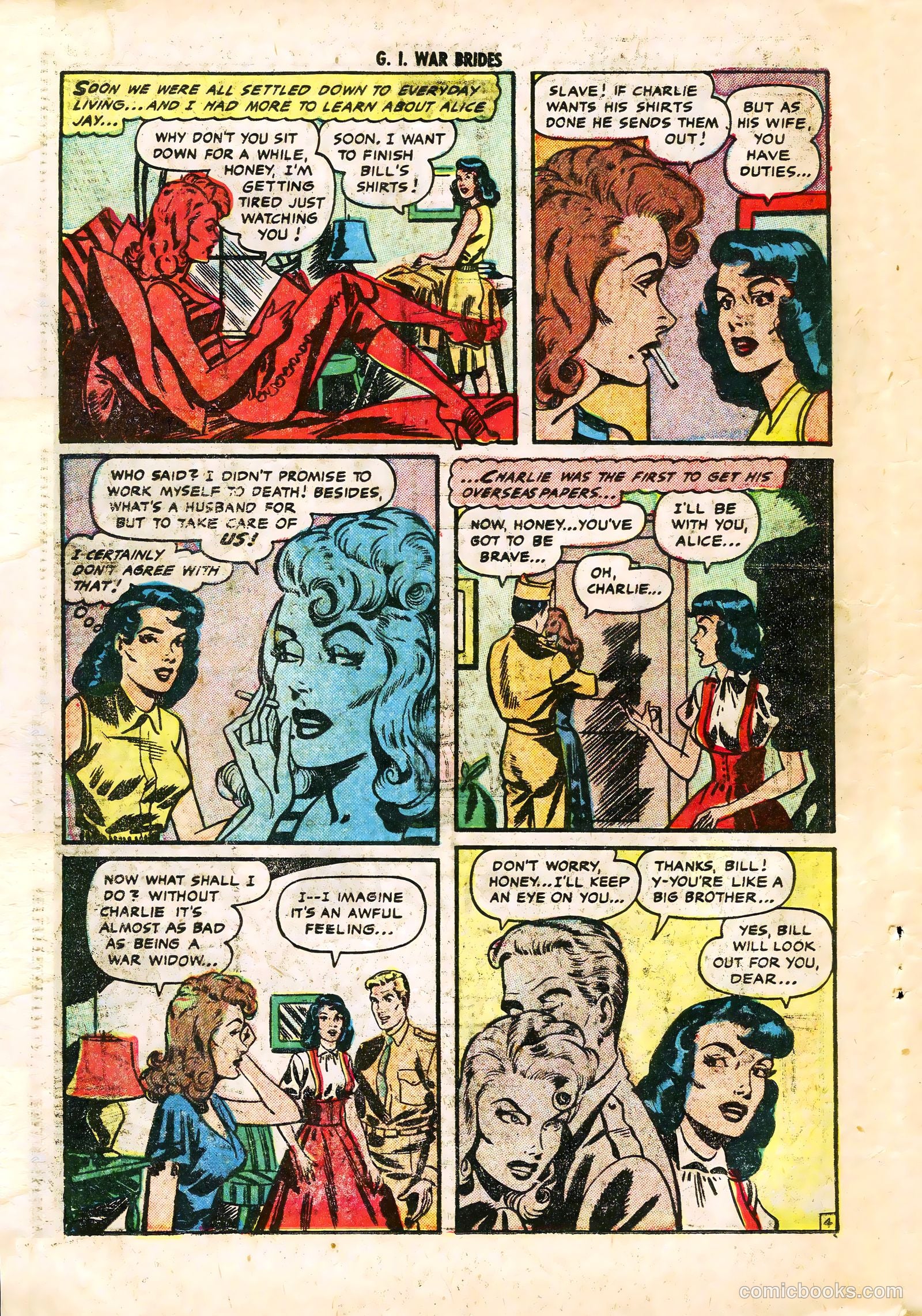 G.I. War Brides #3 (1954) — page 14 of 36
