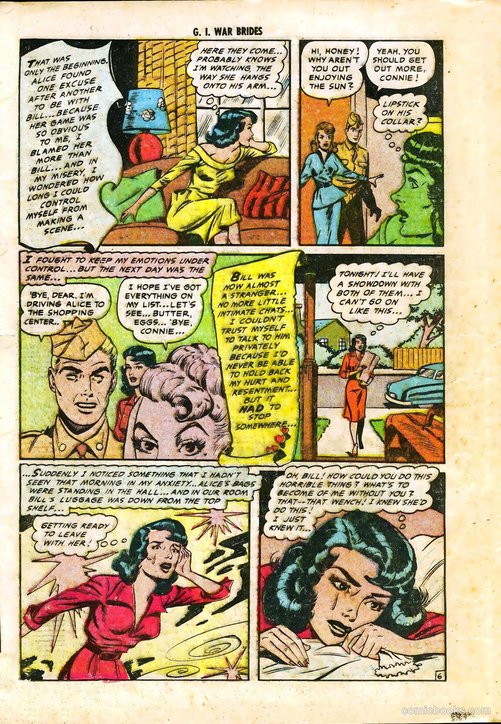 G.I. War Brides #3 (1954) — page 16 of 36