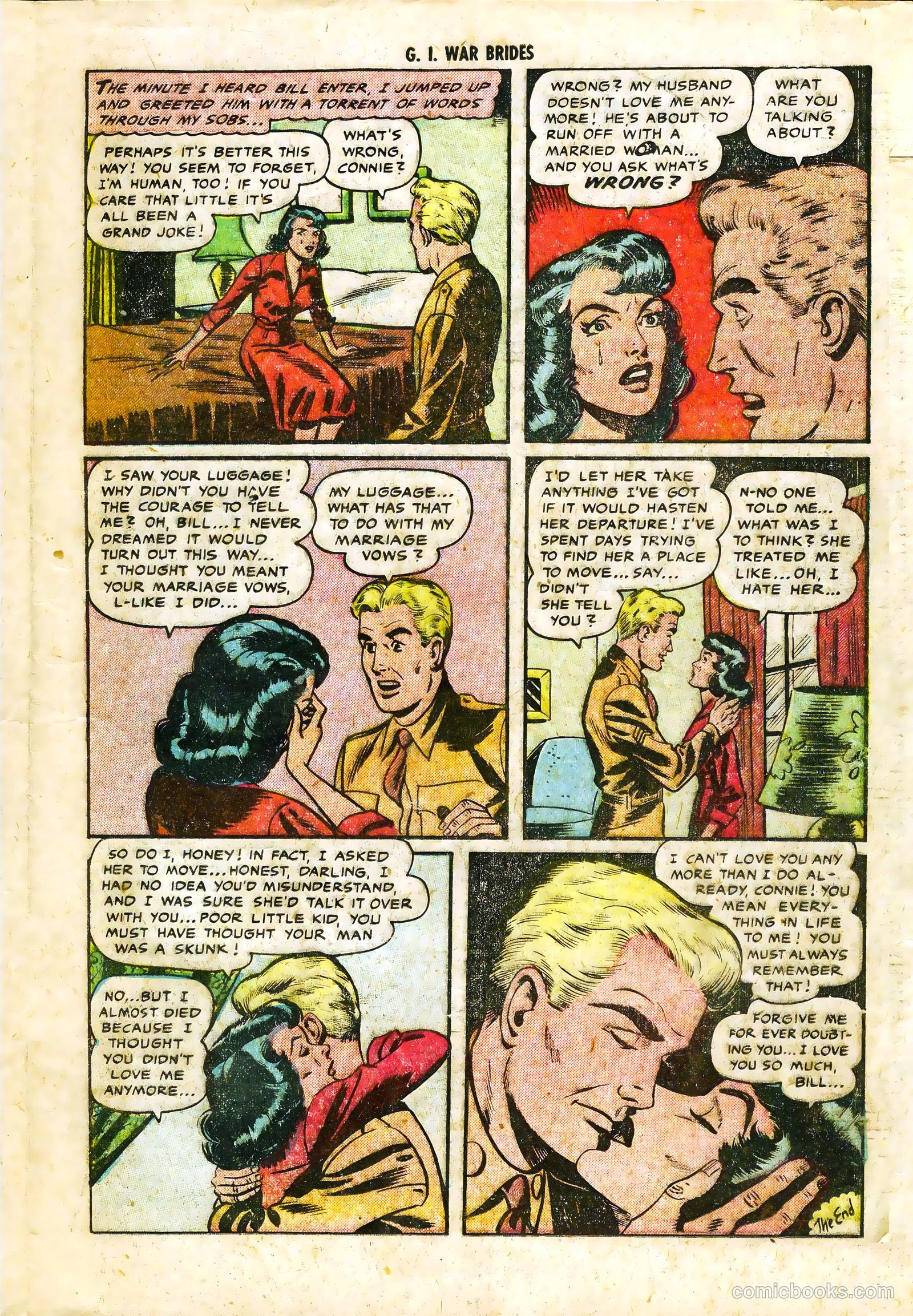 G.I. War Brides #3 (1954) — page 17 of 36