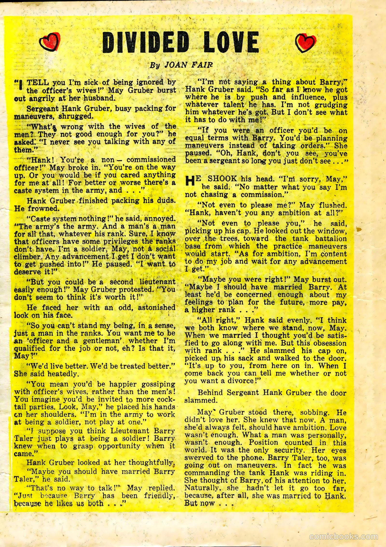 G.I. War Brides #3 (1954) — page 18 of 36