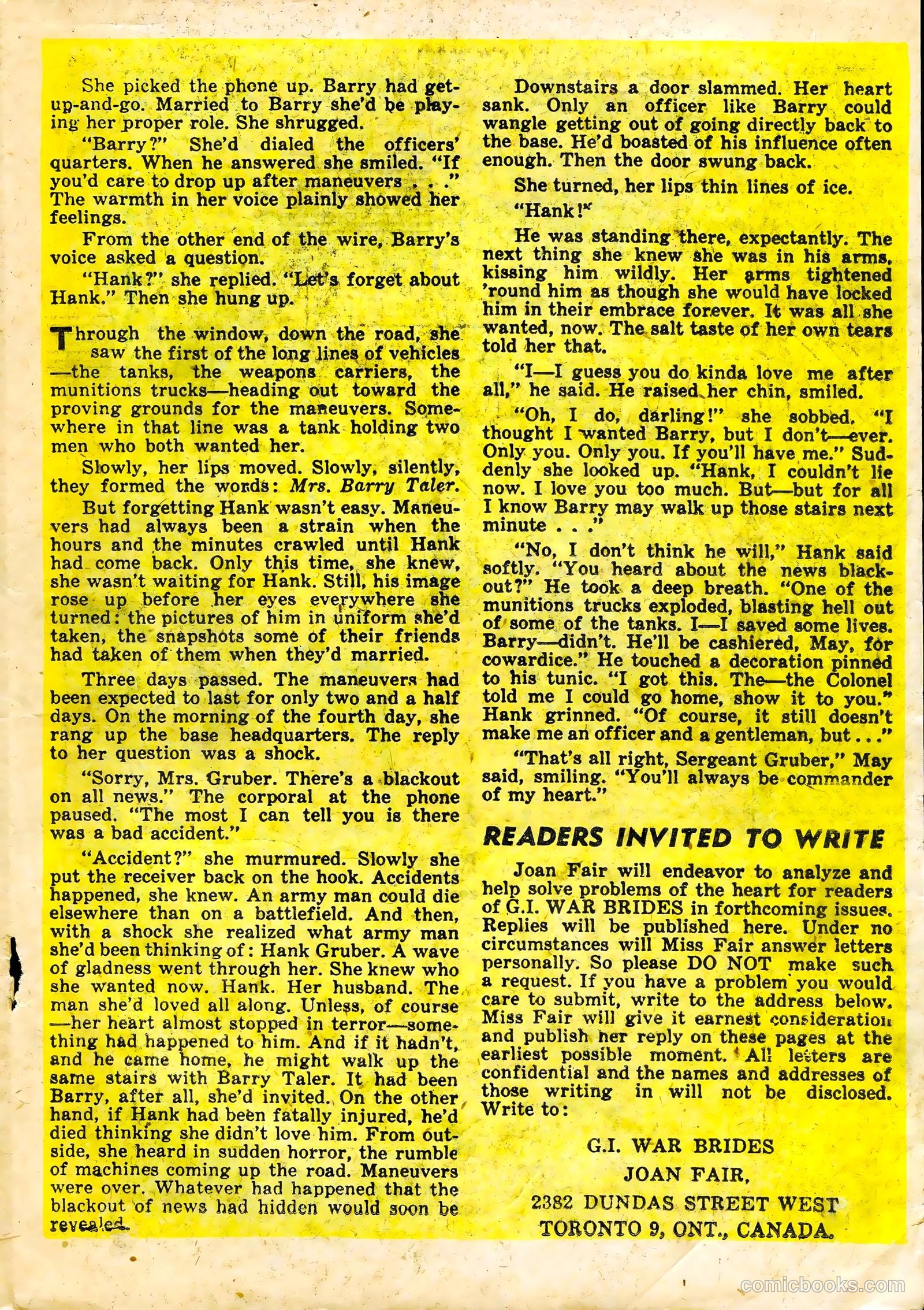 G.I. War Brides #3 (1954) — page 19 of 36