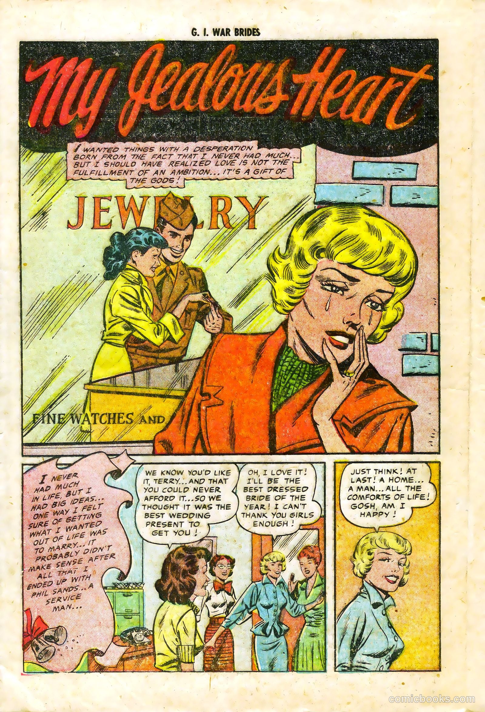 G.I. War Brides #3 (1954) — page 20 of 36