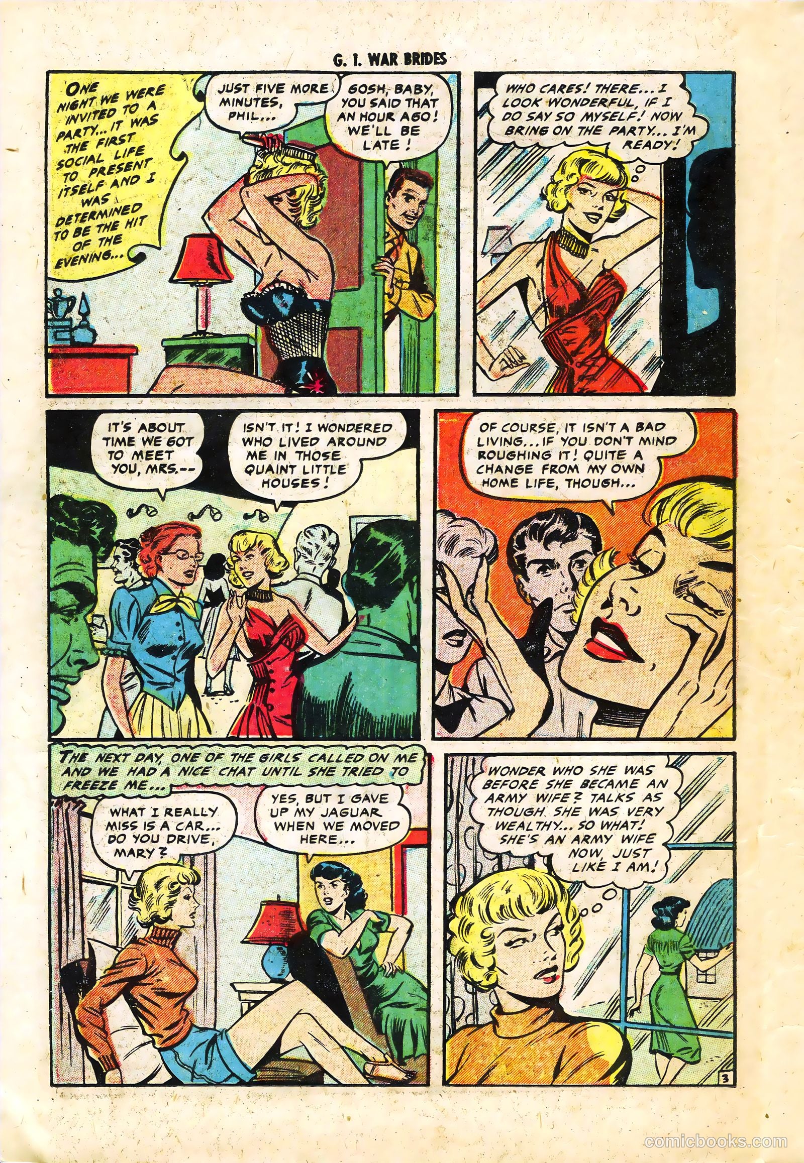 G.I. War Brides #3 (1954) — page 22 of 36