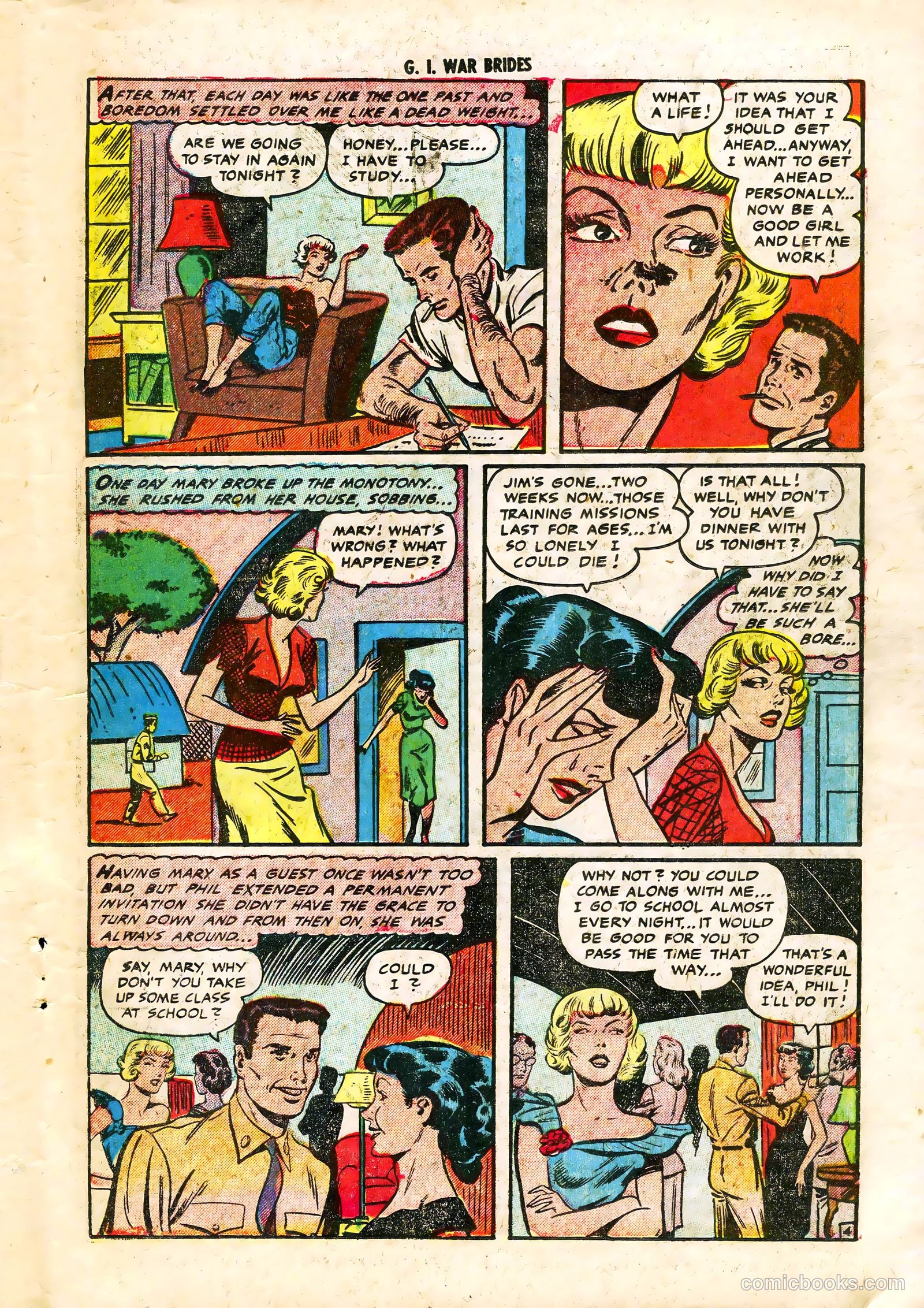 G.I. War Brides #3 (1954) — page 23 of 36