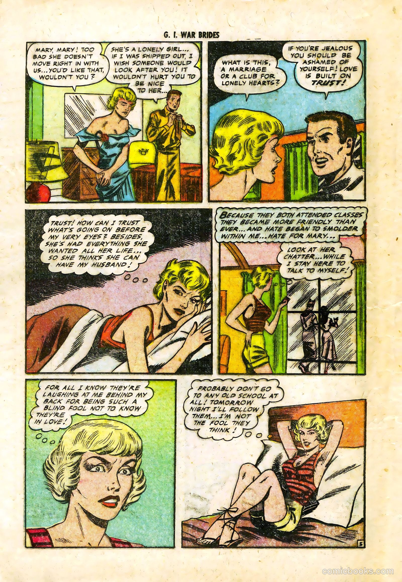 G.I. War Brides #3 (1954) — page 24 of 36