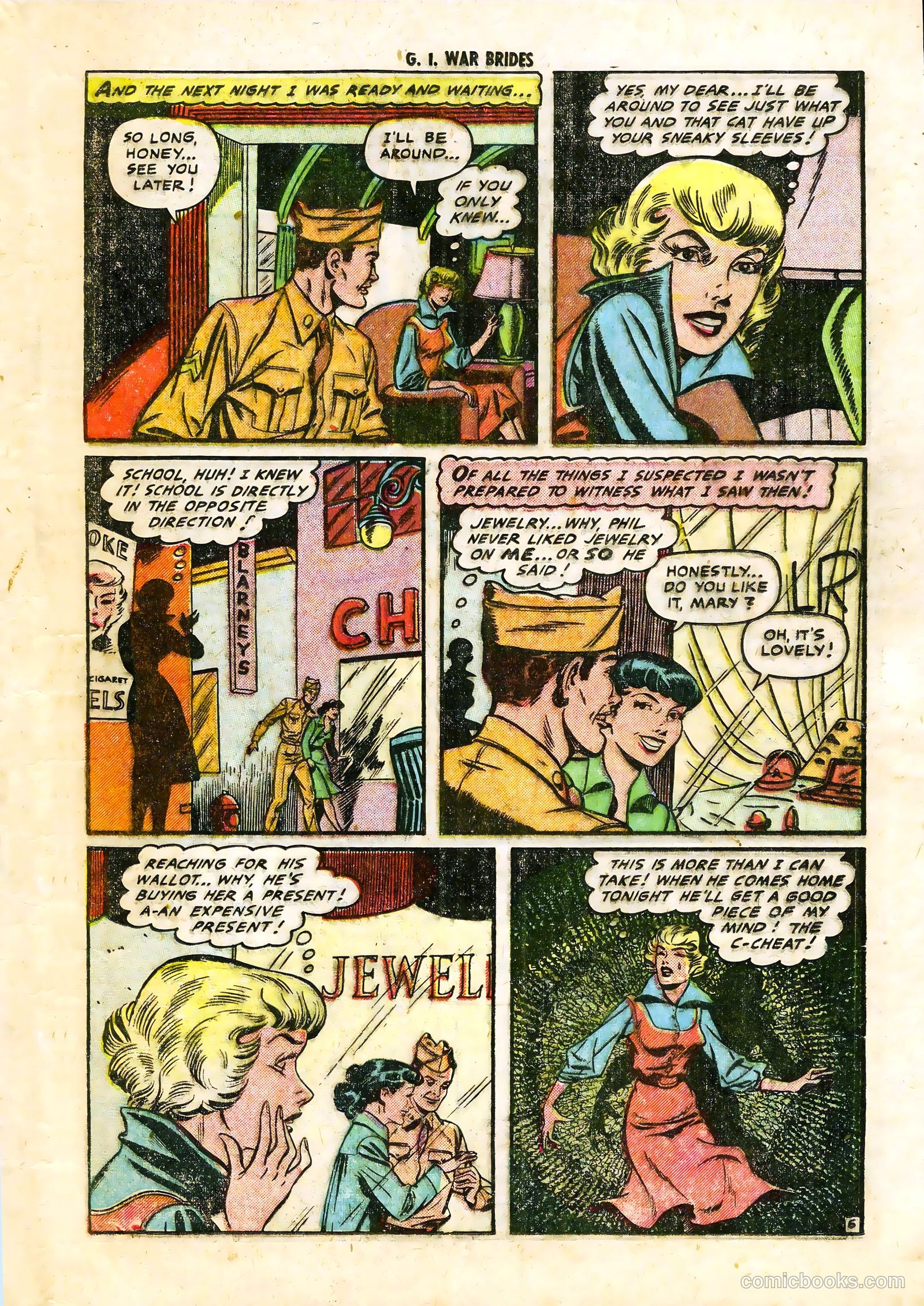 G.I. War Brides #3 (1954) — page 25 of 36