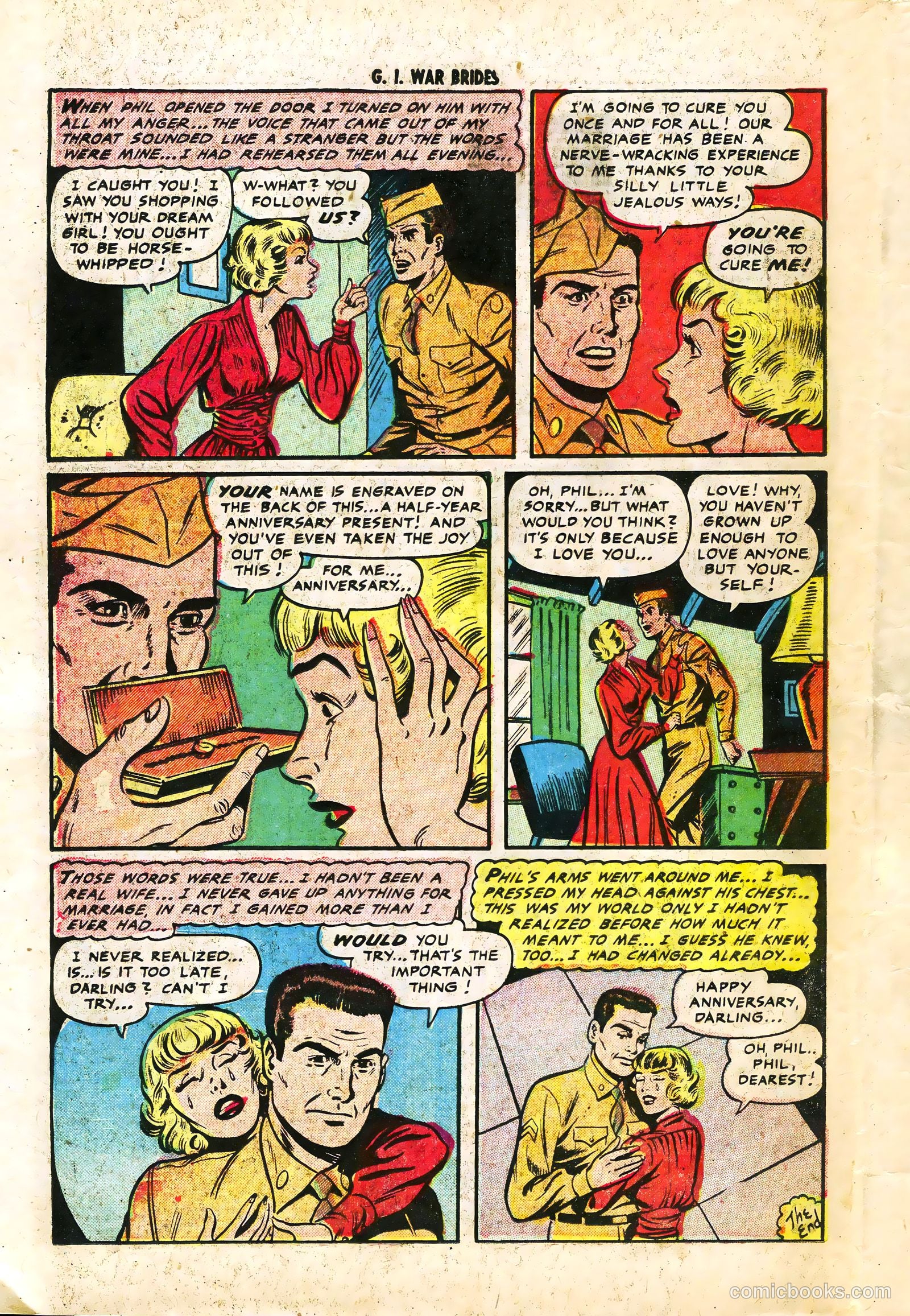 G.I. War Brides #3 (1954) — page 26 of 36