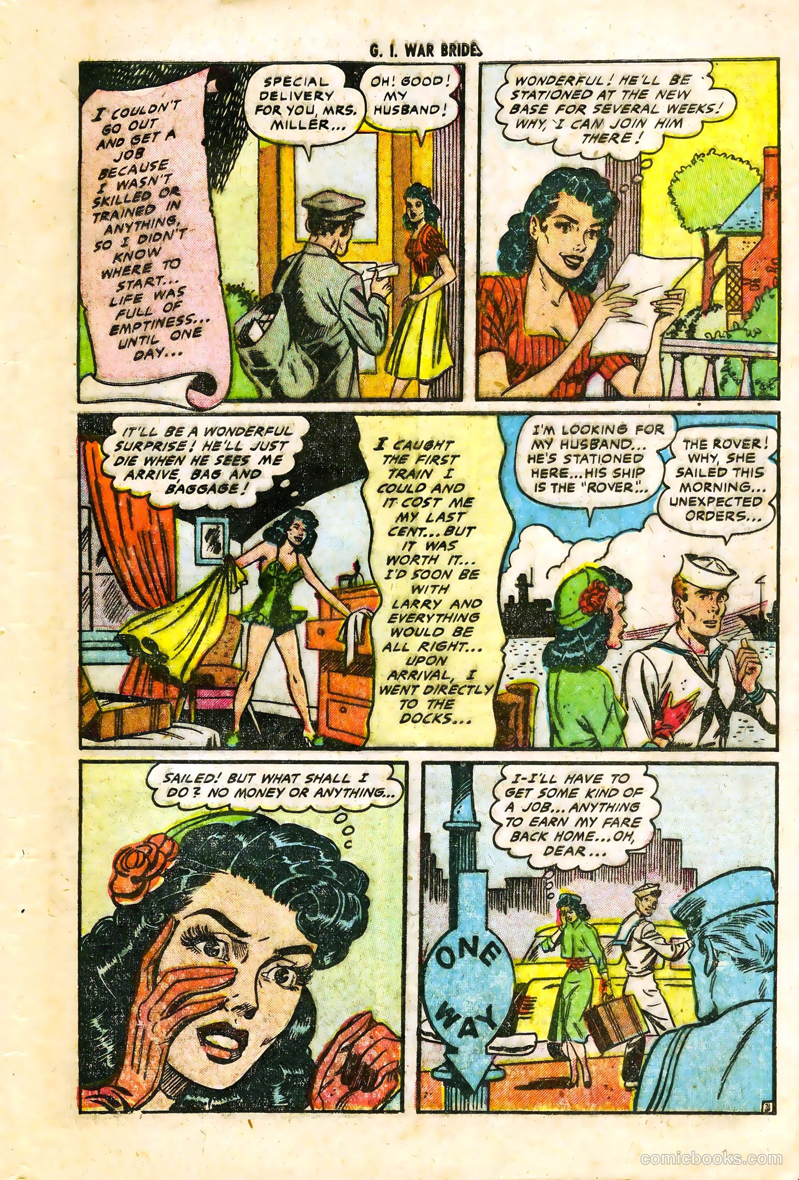 G.I. War Brides #3 (1954) — page 29 of 36