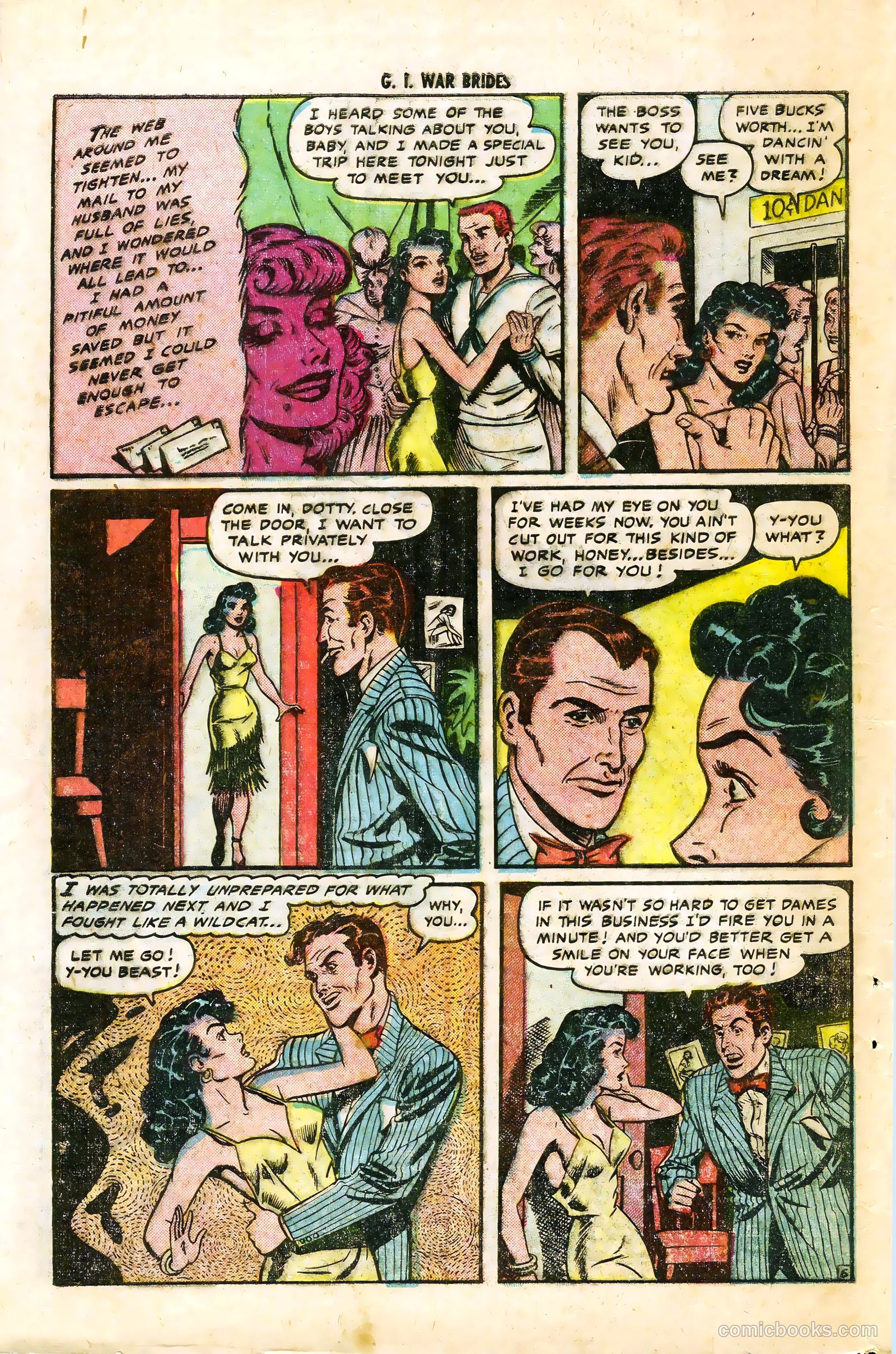 G.I. War Brides #3 (1954) — page 32 of 36
