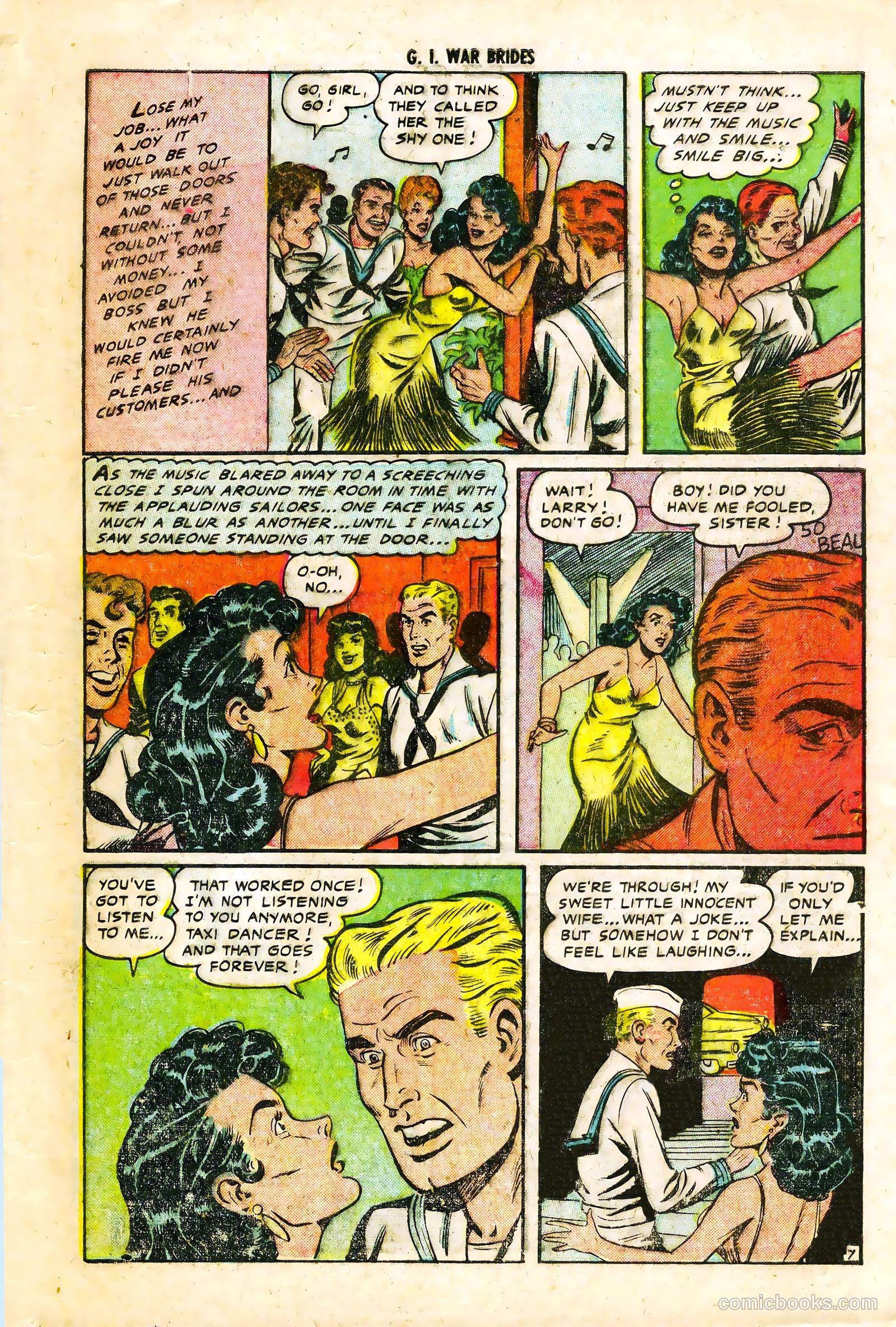 G.I. War Brides #3 (1954) — page 33 of 36