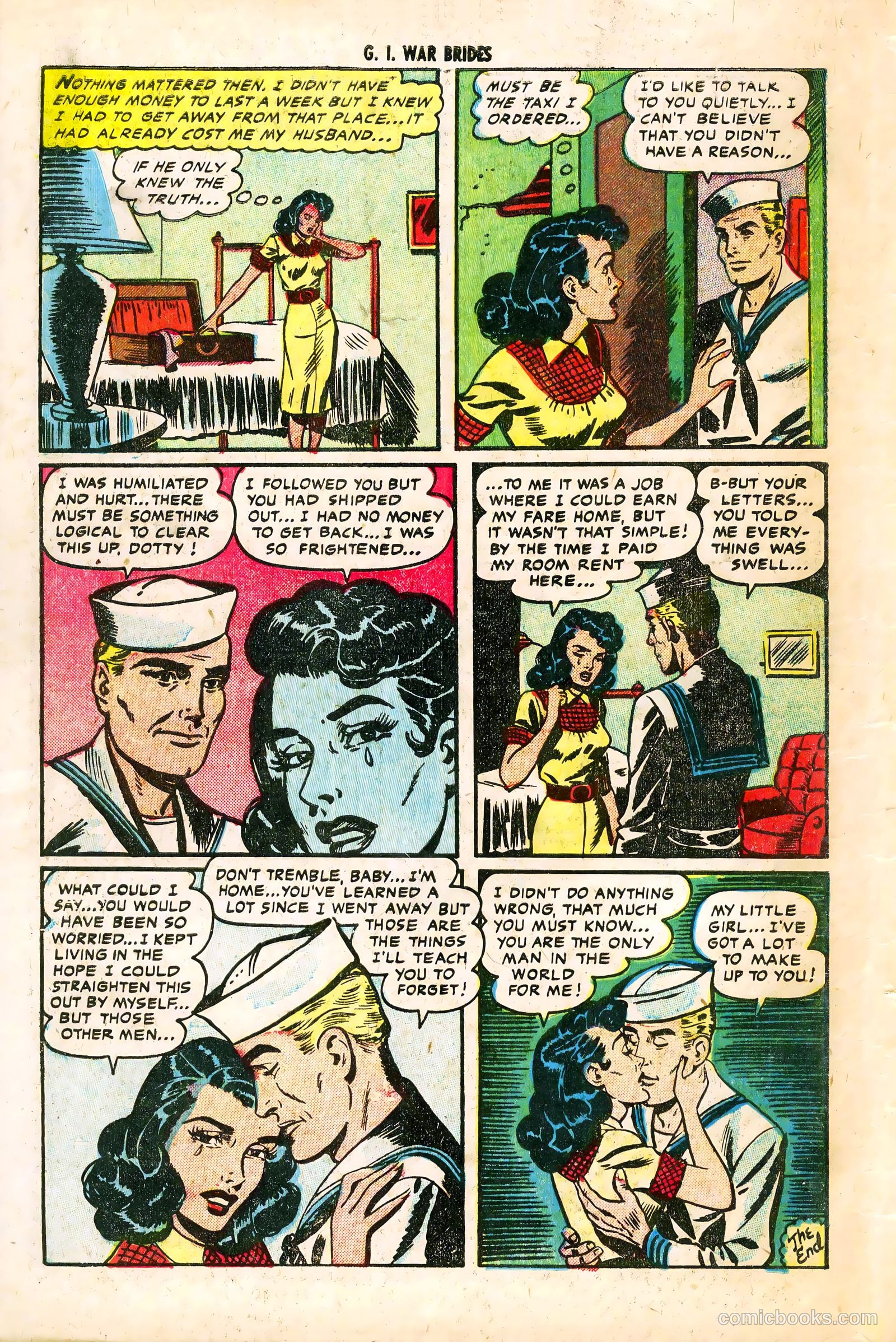 G.I. War Brides #3 (1954) — page 34 of 36