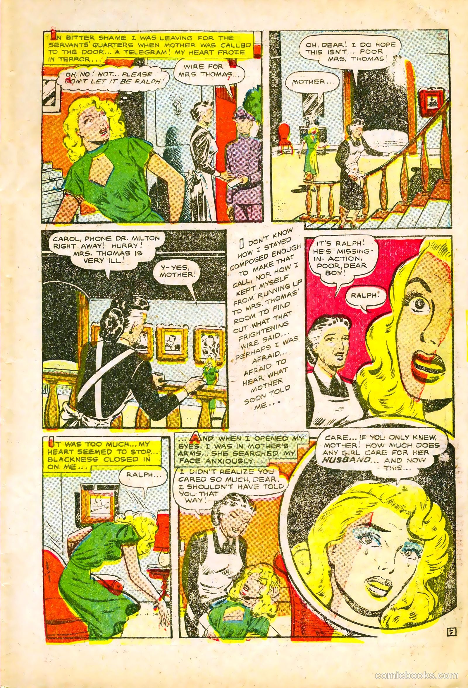 G.I. War Brides #4 (1954) — page 7 of 36