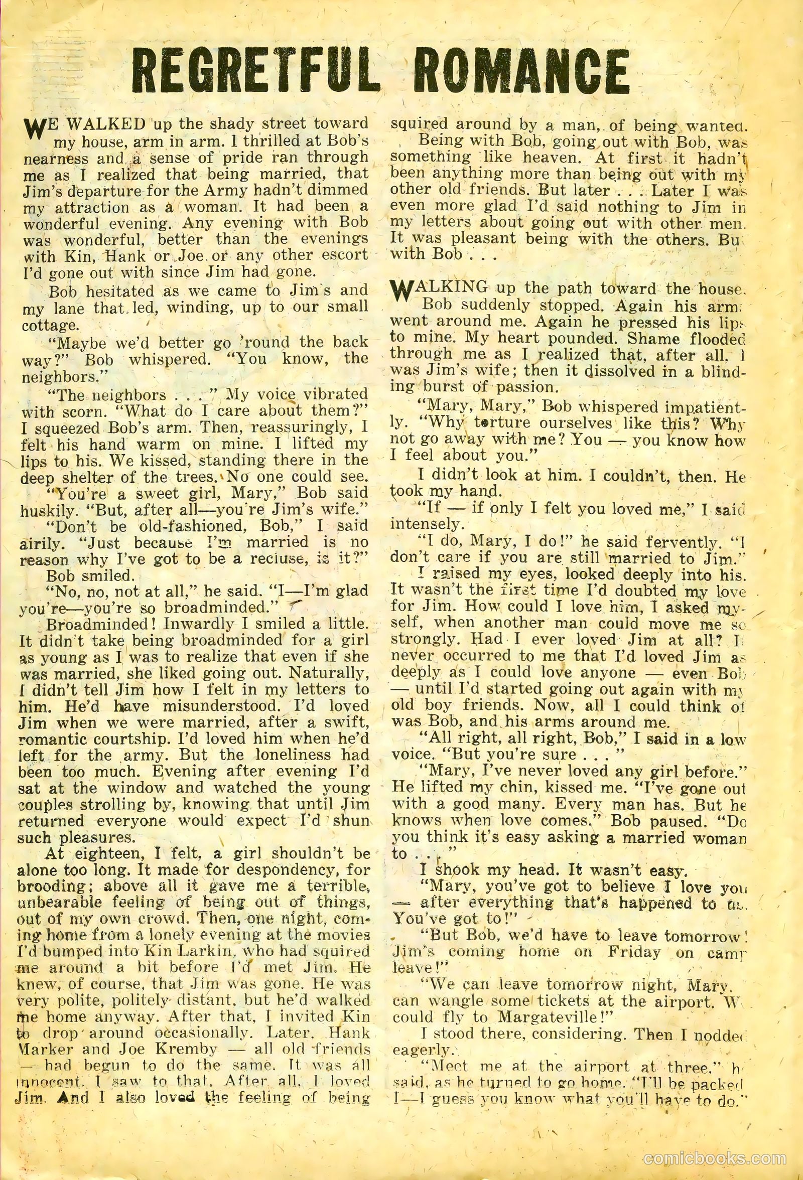 G.I. War Brides #4 (1954) — page 18 of 36