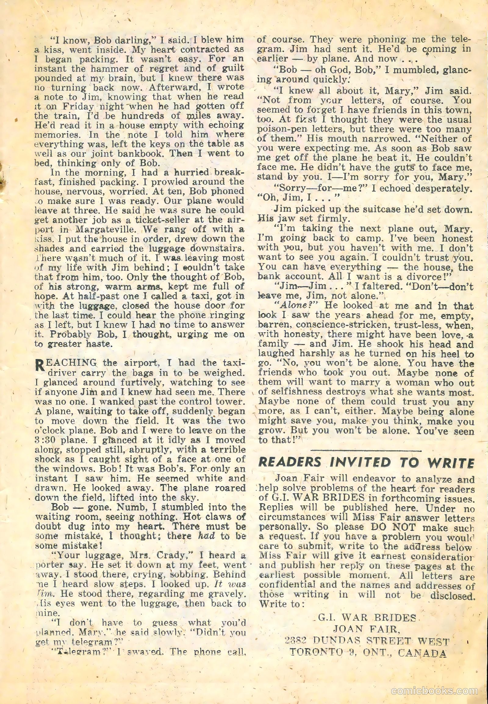 G.I. War Brides #4 (1954) — page 19 of 36