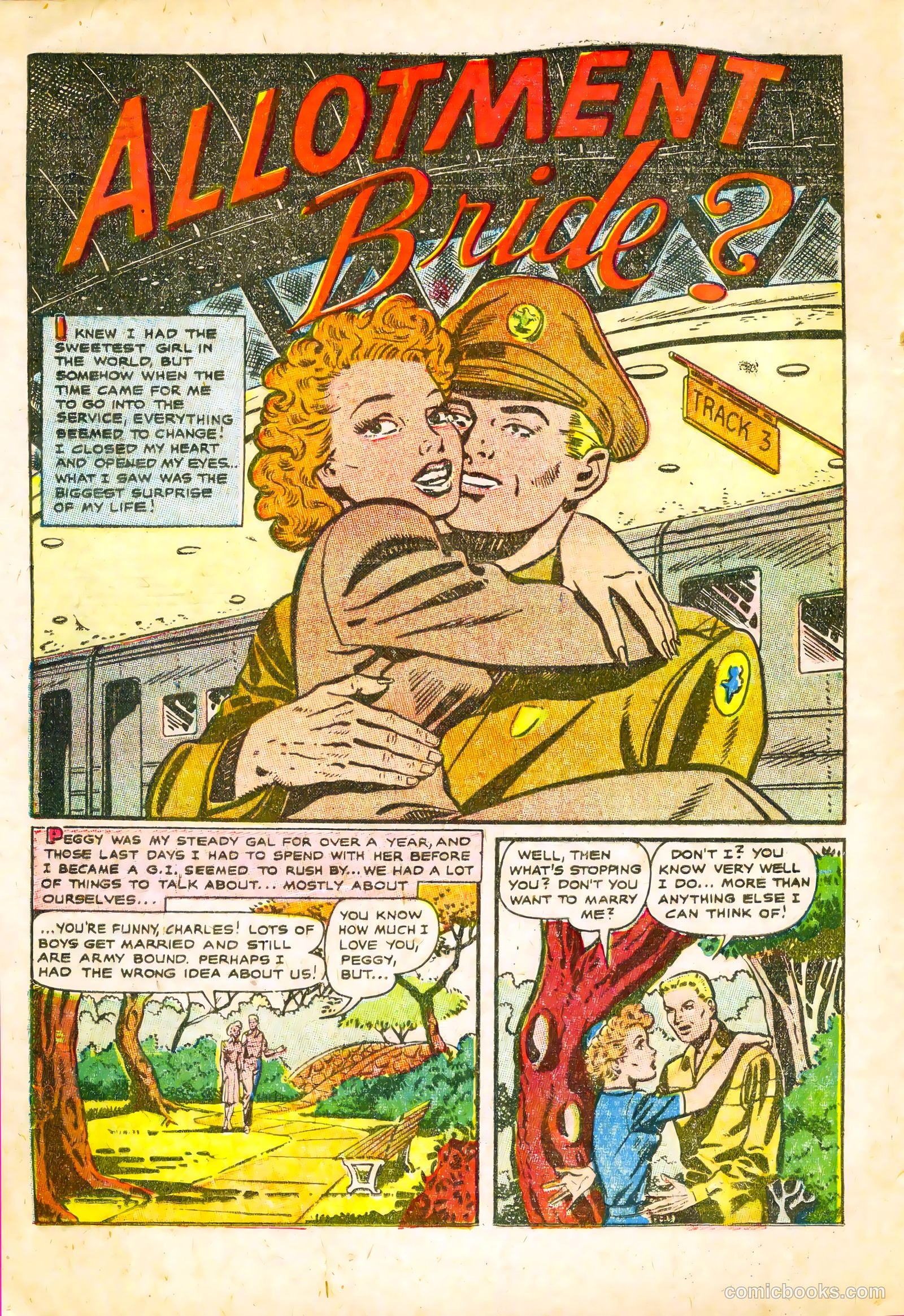 G.I. War Brides #4 (1954) — page 20 of 36