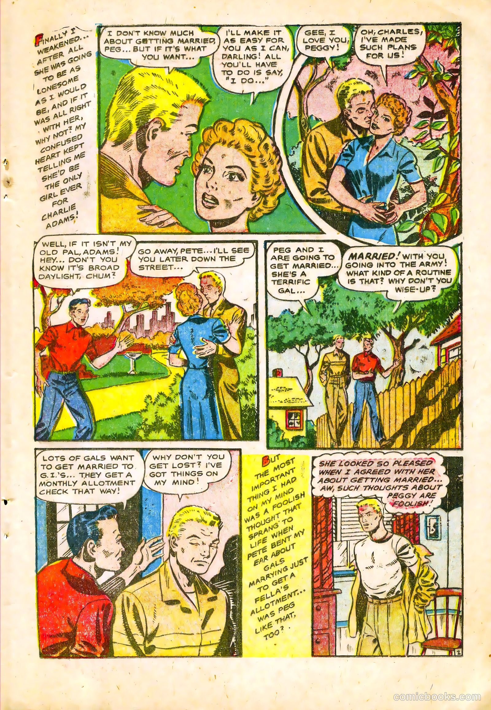 G.I. War Brides #4 (1954) — page 21 of 36
