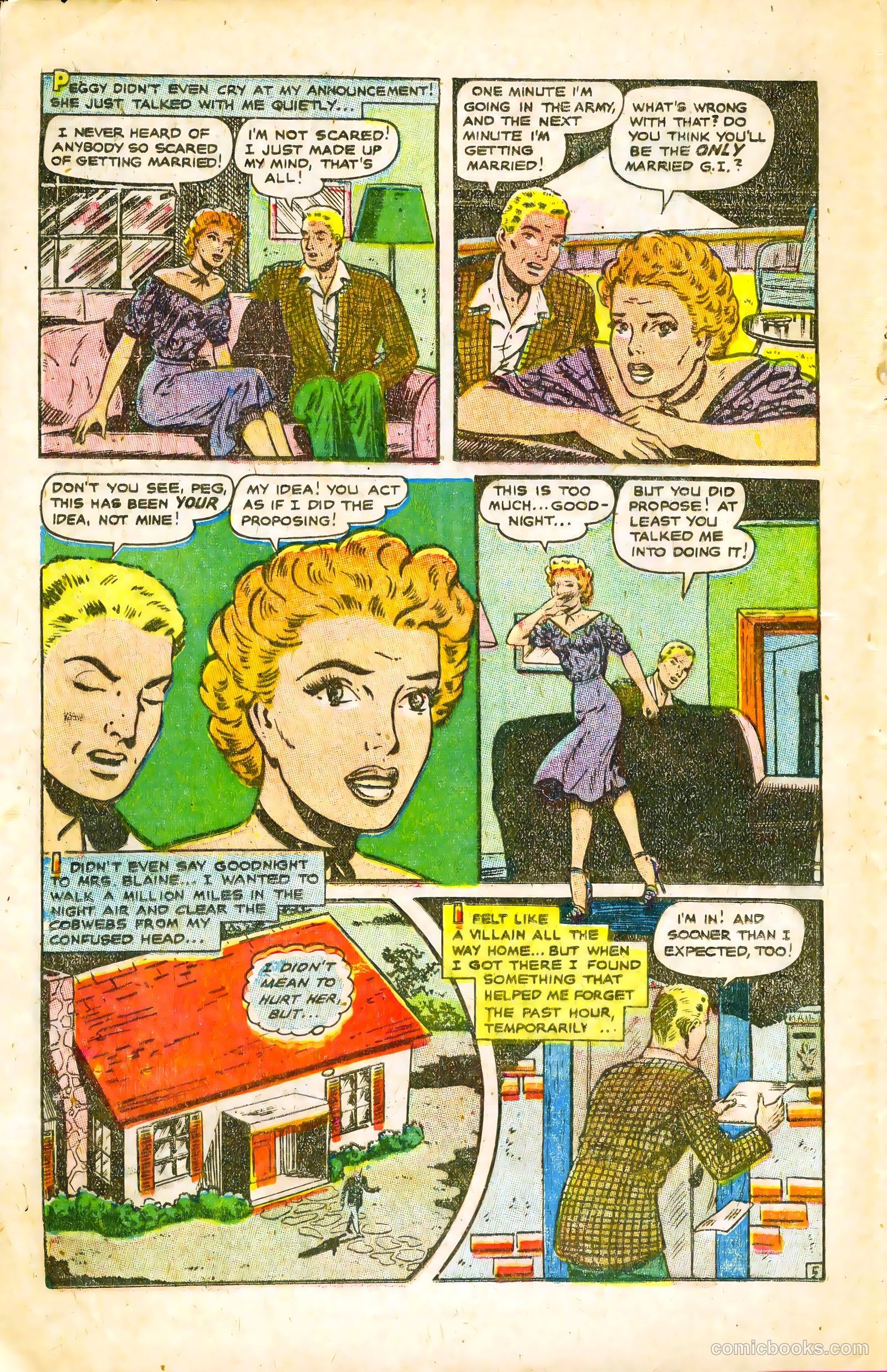 G.I. War Brides #4 (1954) — page 24 of 36