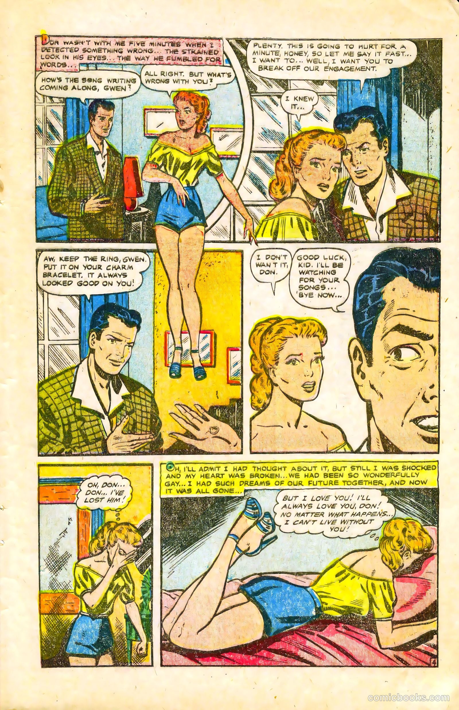 G.I. War Brides #4 (1954) — page 29 of 36