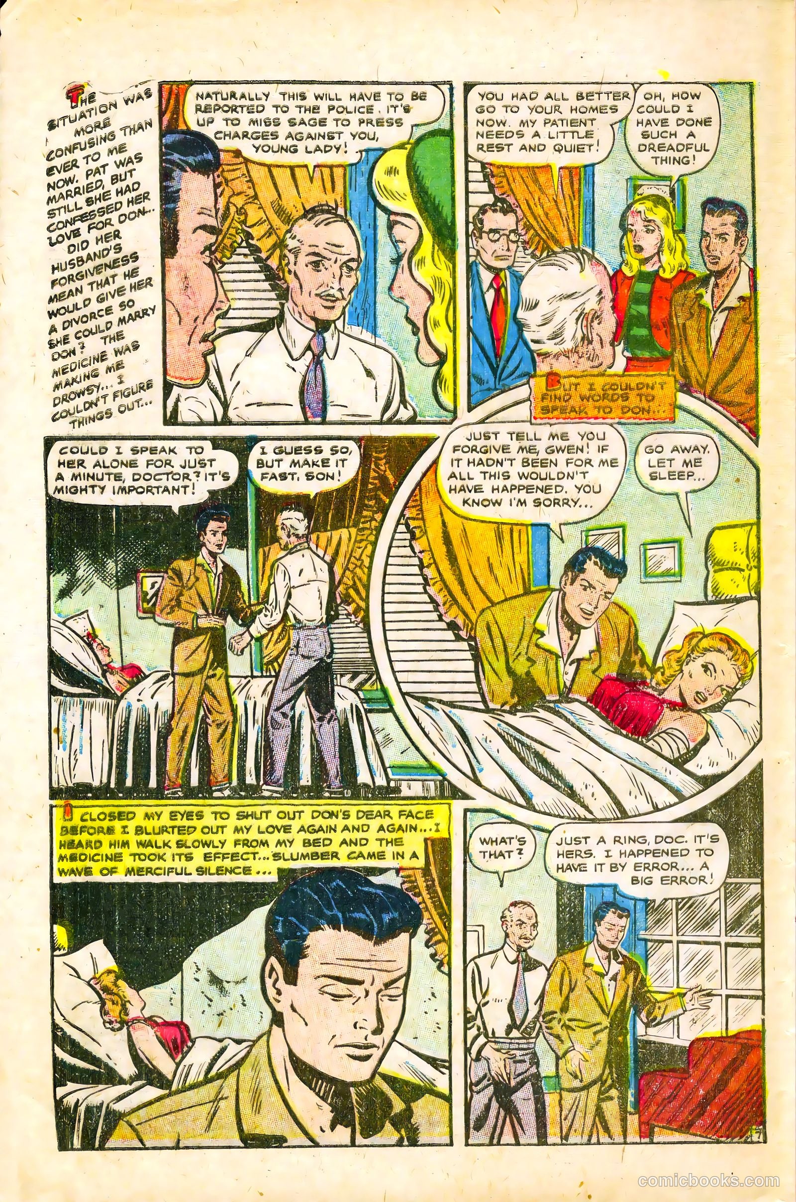 G.I. War Brides #4 (1954) — page 32 of 36