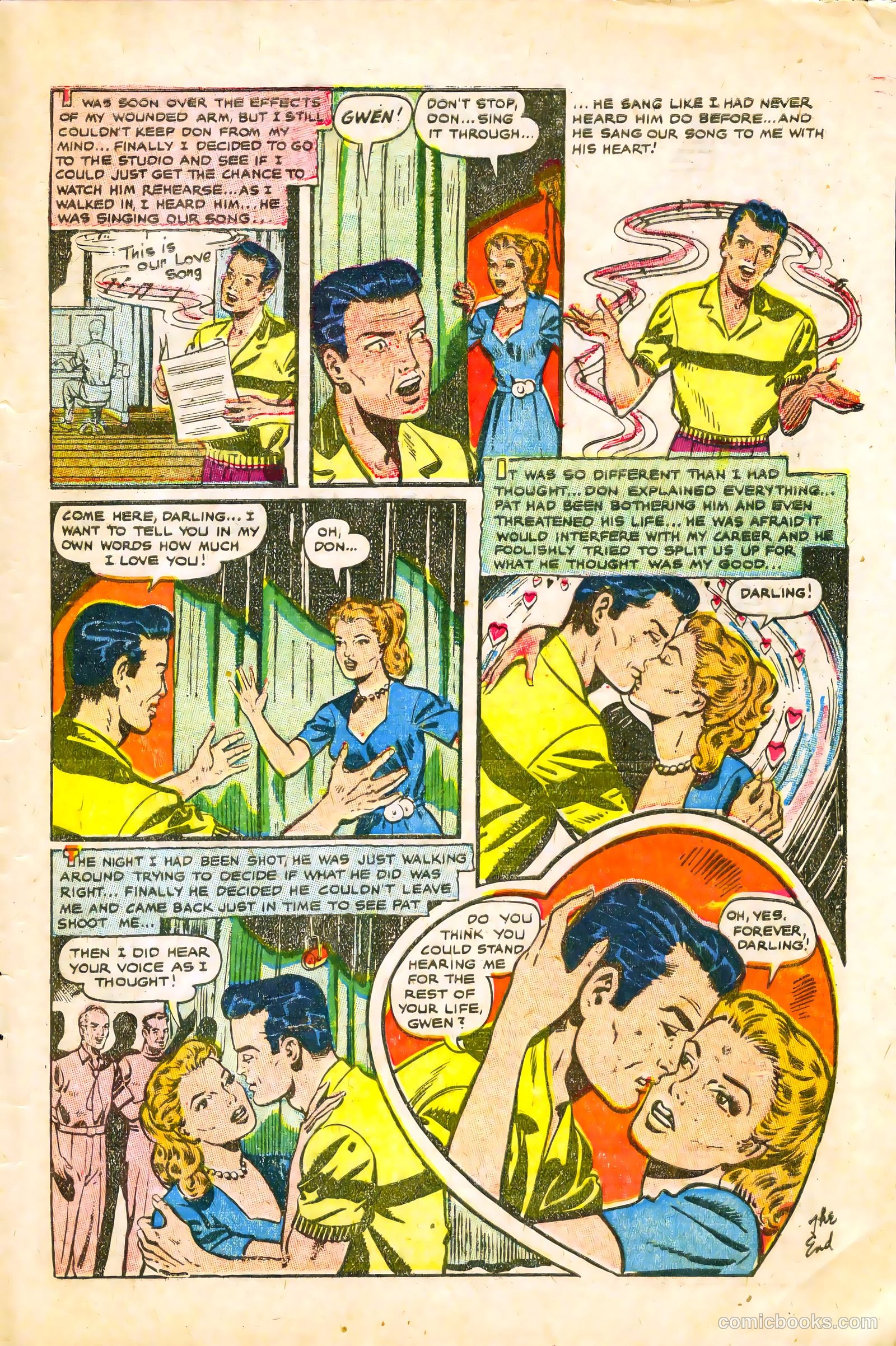 G.I. War Brides #4 (1954) — page 33 of 36