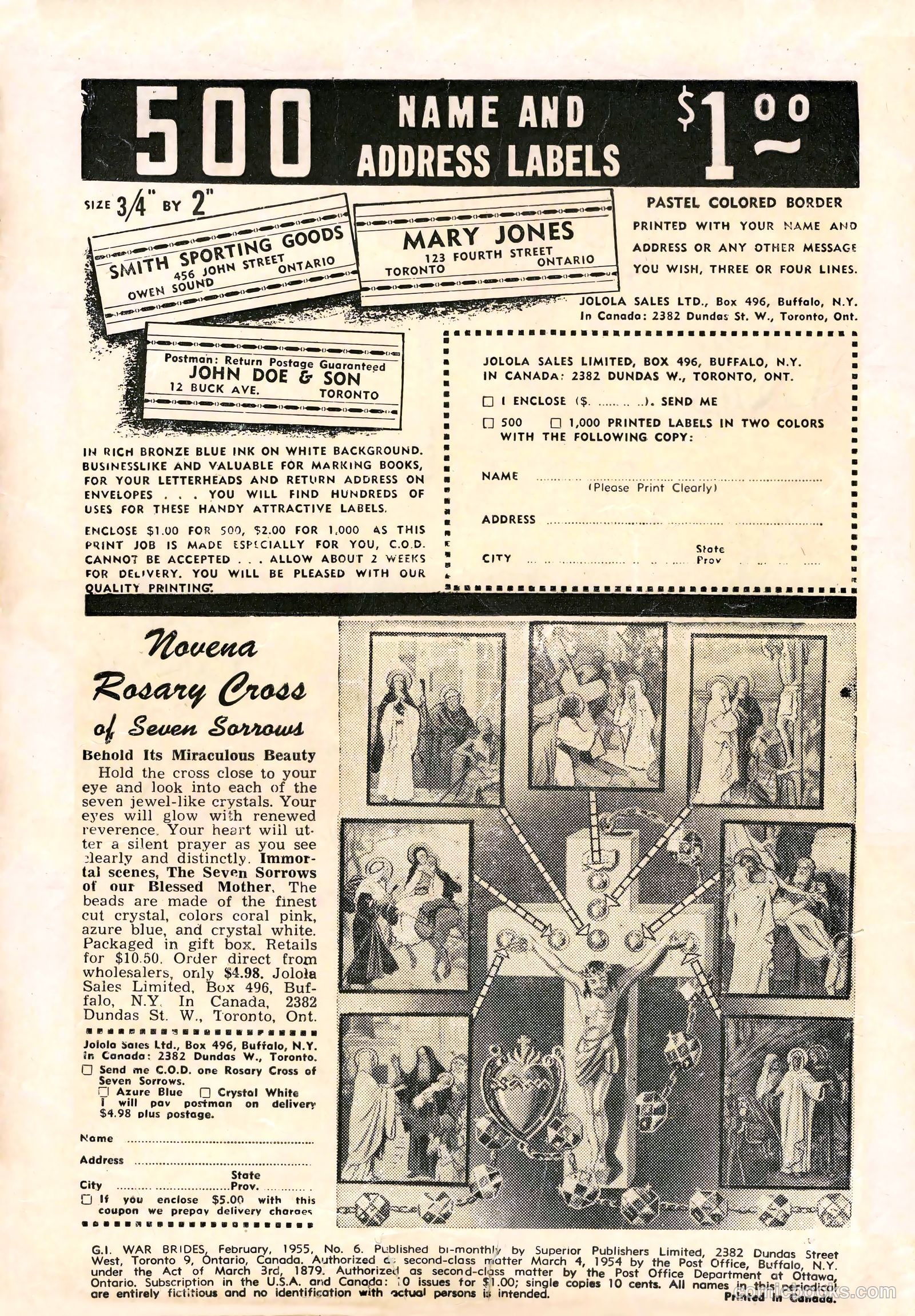 G.I. War Brides #6 (1955) — page 2 of 36