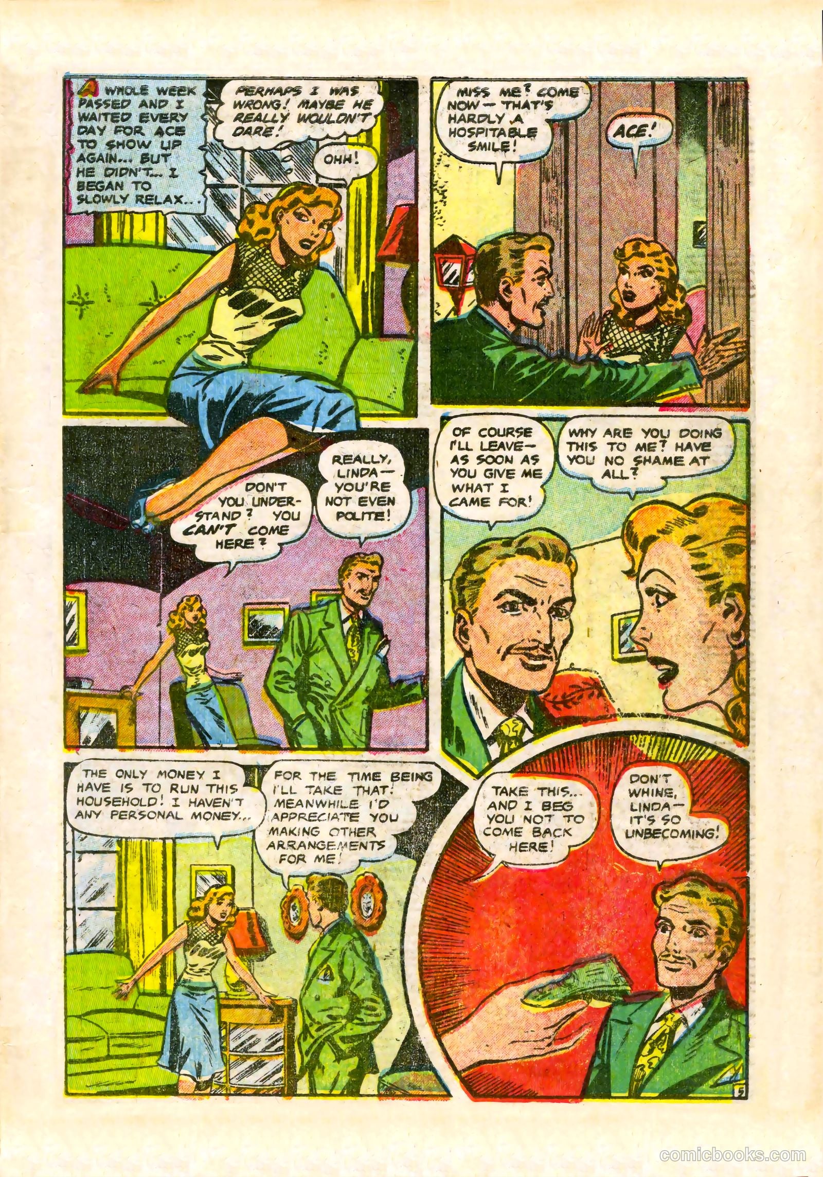 G.I. War Brides #6 (1955) — page 7 of 36