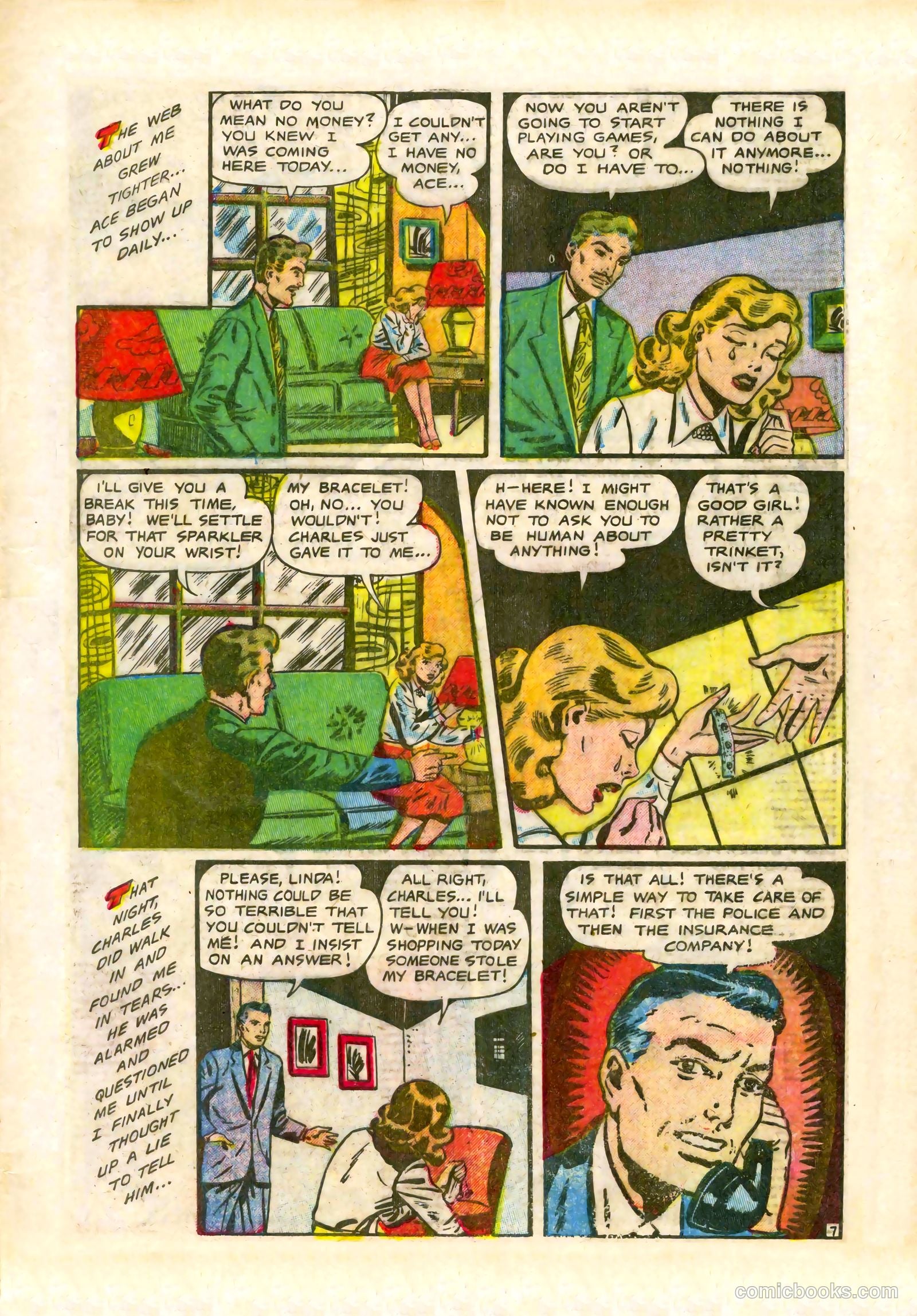 G.I. War Brides #6 (1955) — page 9 of 36