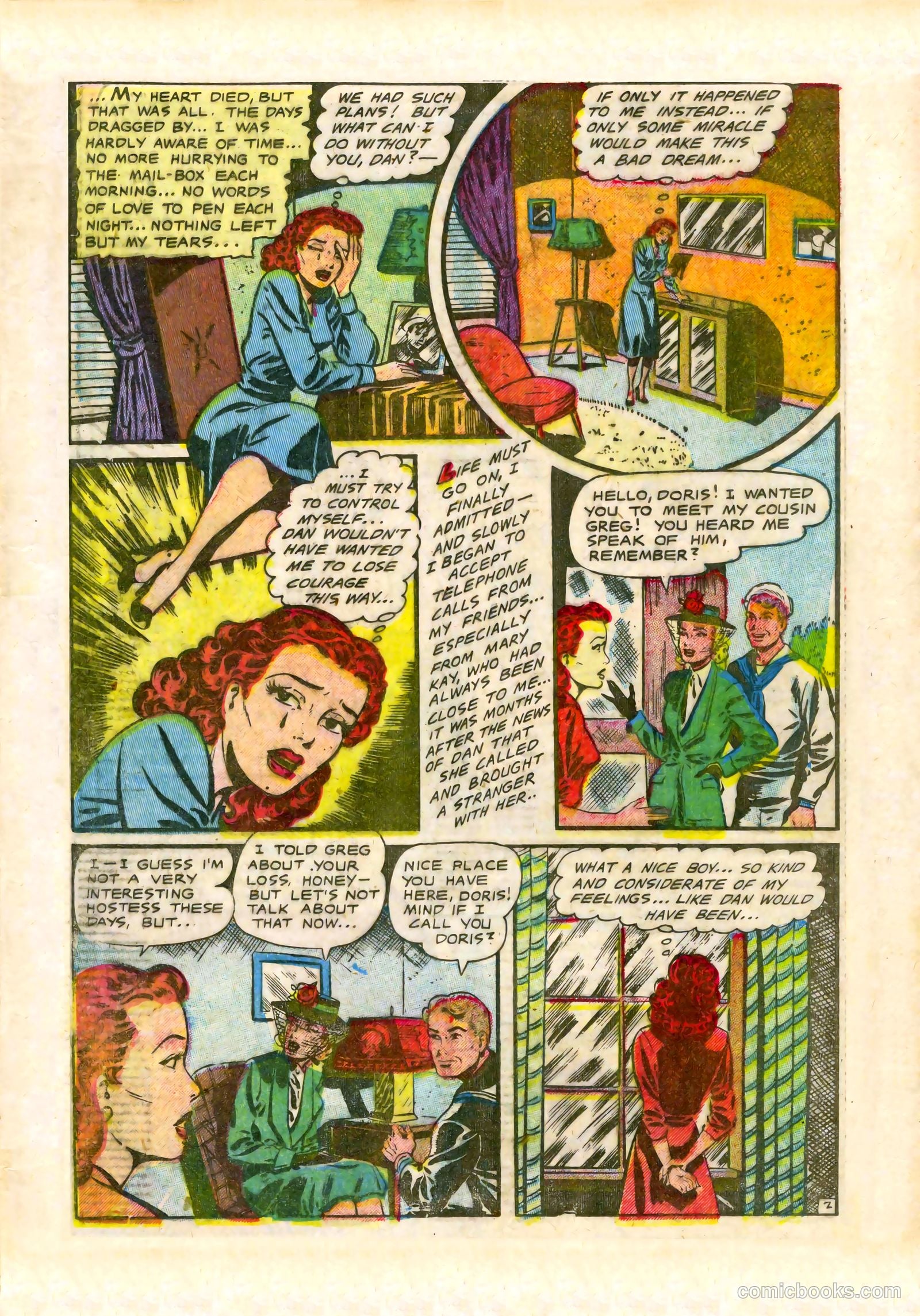 G.I. War Brides #6 (1955) — page 12 of 36