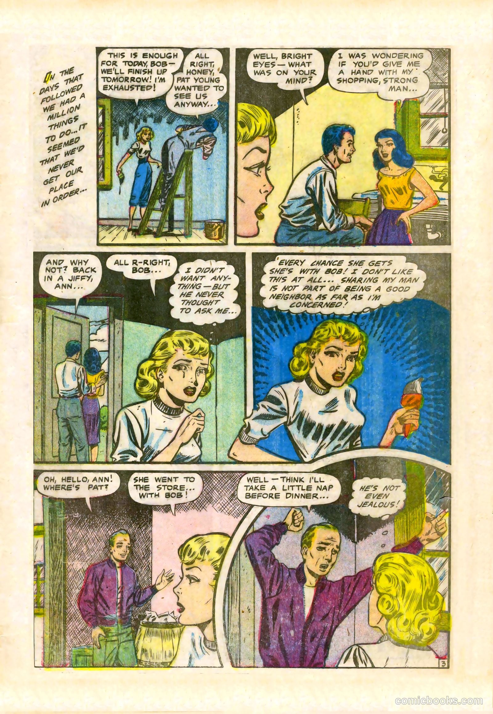 G.I. War Brides #6 (1955) — page 28 of 36