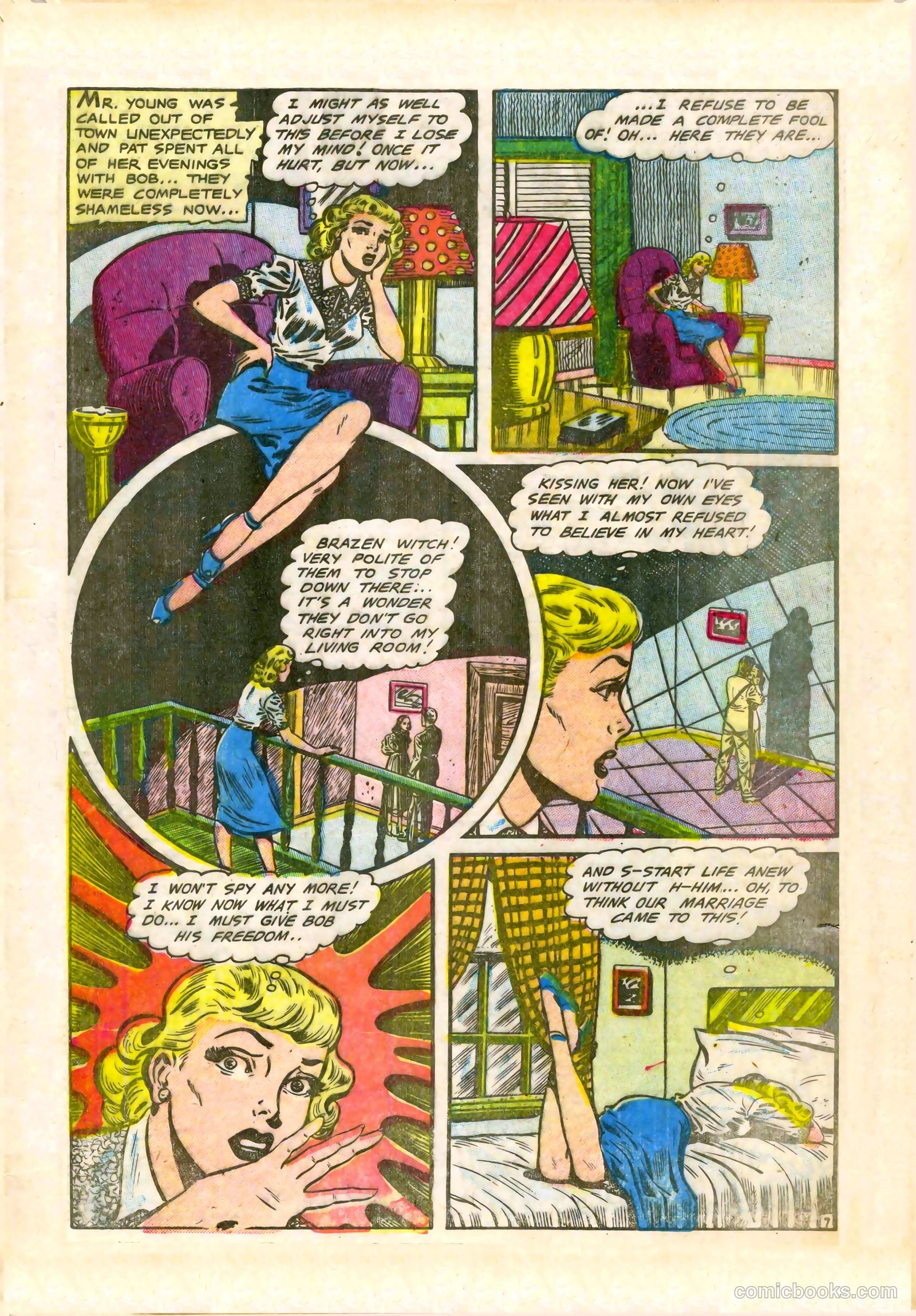G.I. War Brides #6 (1955) — page 32 of 36