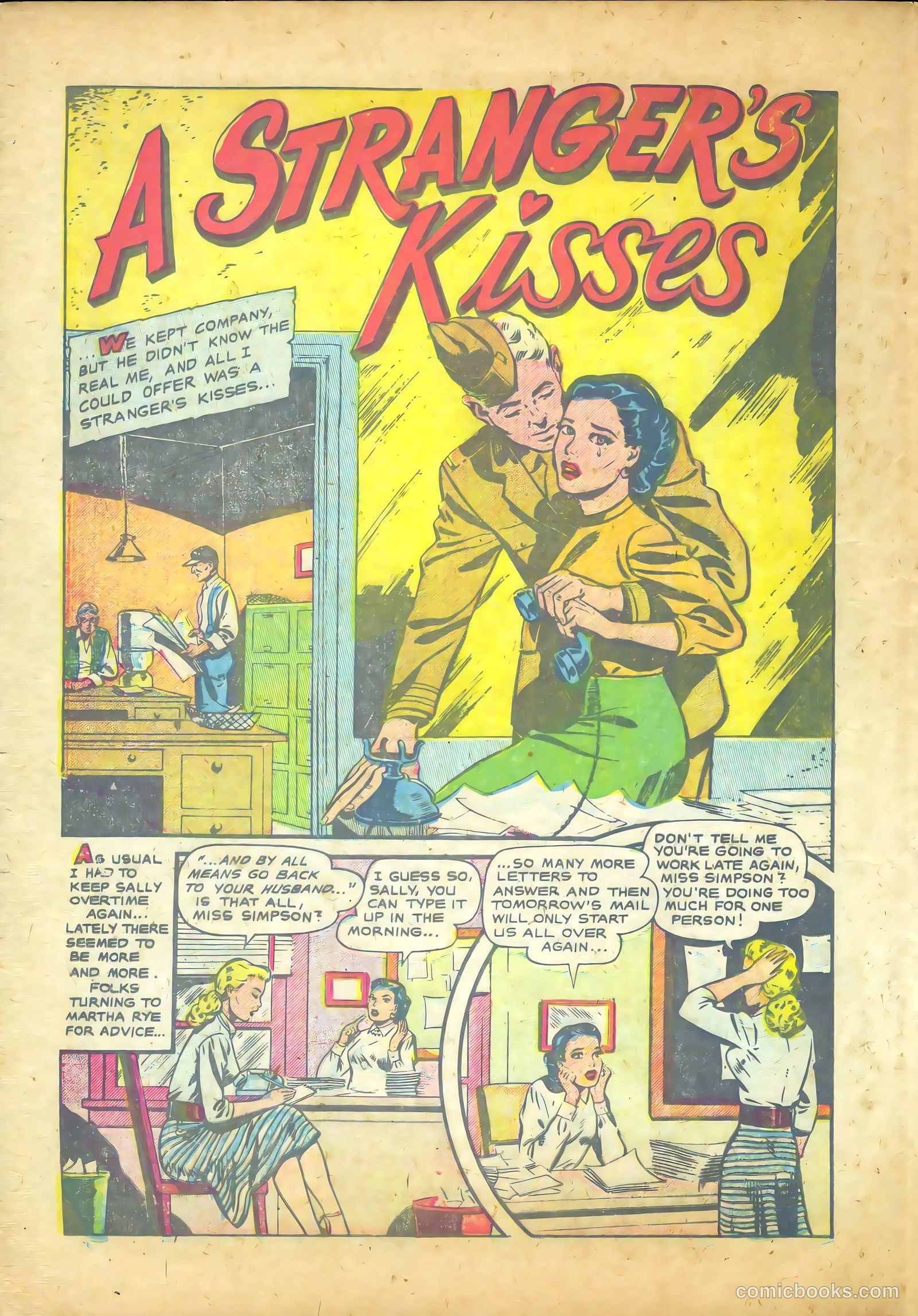 G.I. War Brides #7 (1955) — page 20 of 36