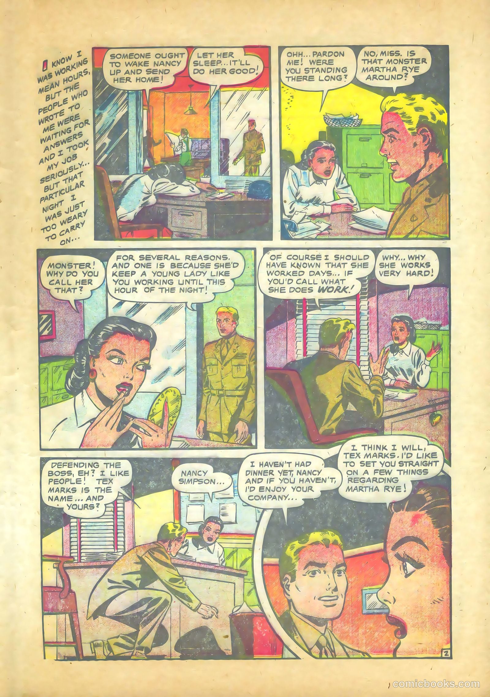 G.I. War Brides #7 (1955) — page 21 of 36