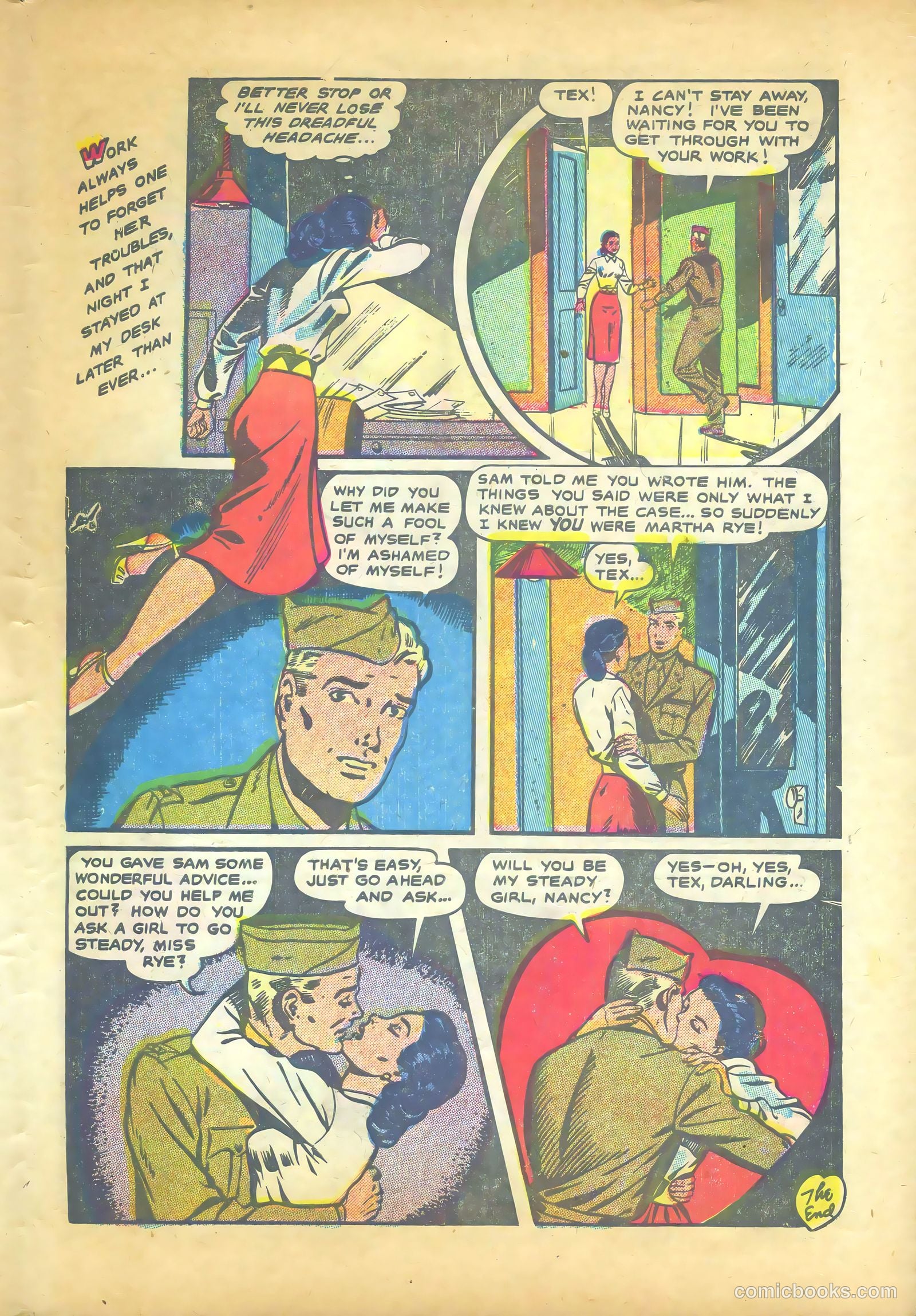 G.I. War Brides #7 (1955) — page 27 of 36